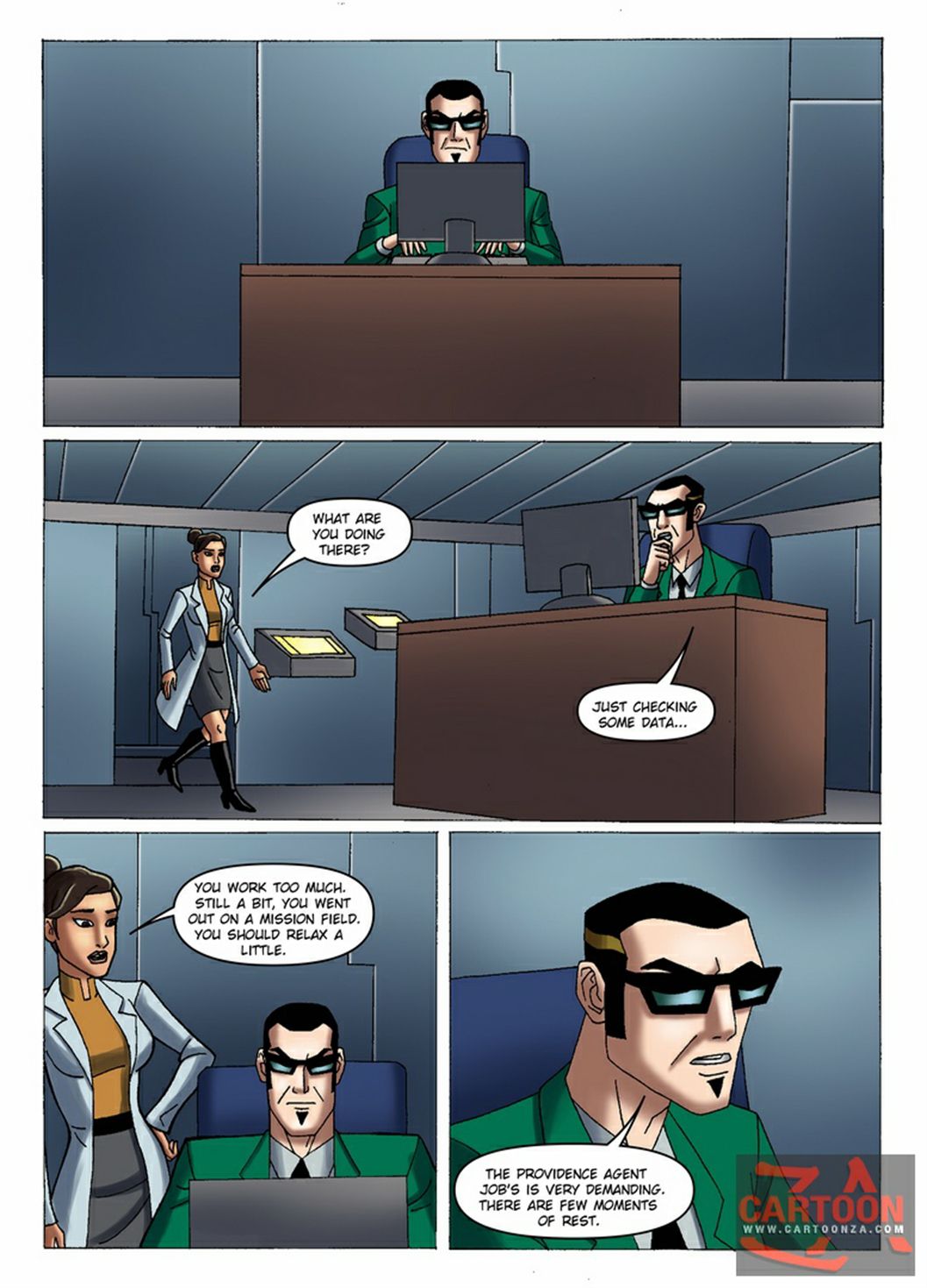Comics and Galleries (Various) [CartoonZa] Generator Rex - 3 – page 1