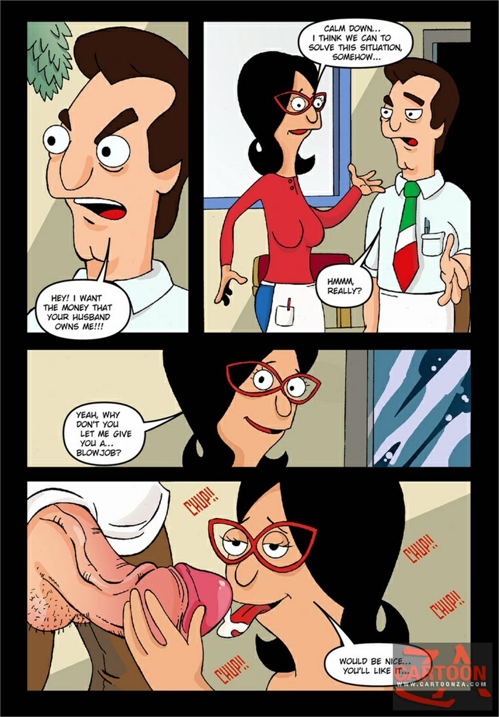 Comics and Galleries (Various) [CartoonZa] Bob's Burgers - 3 – page 1