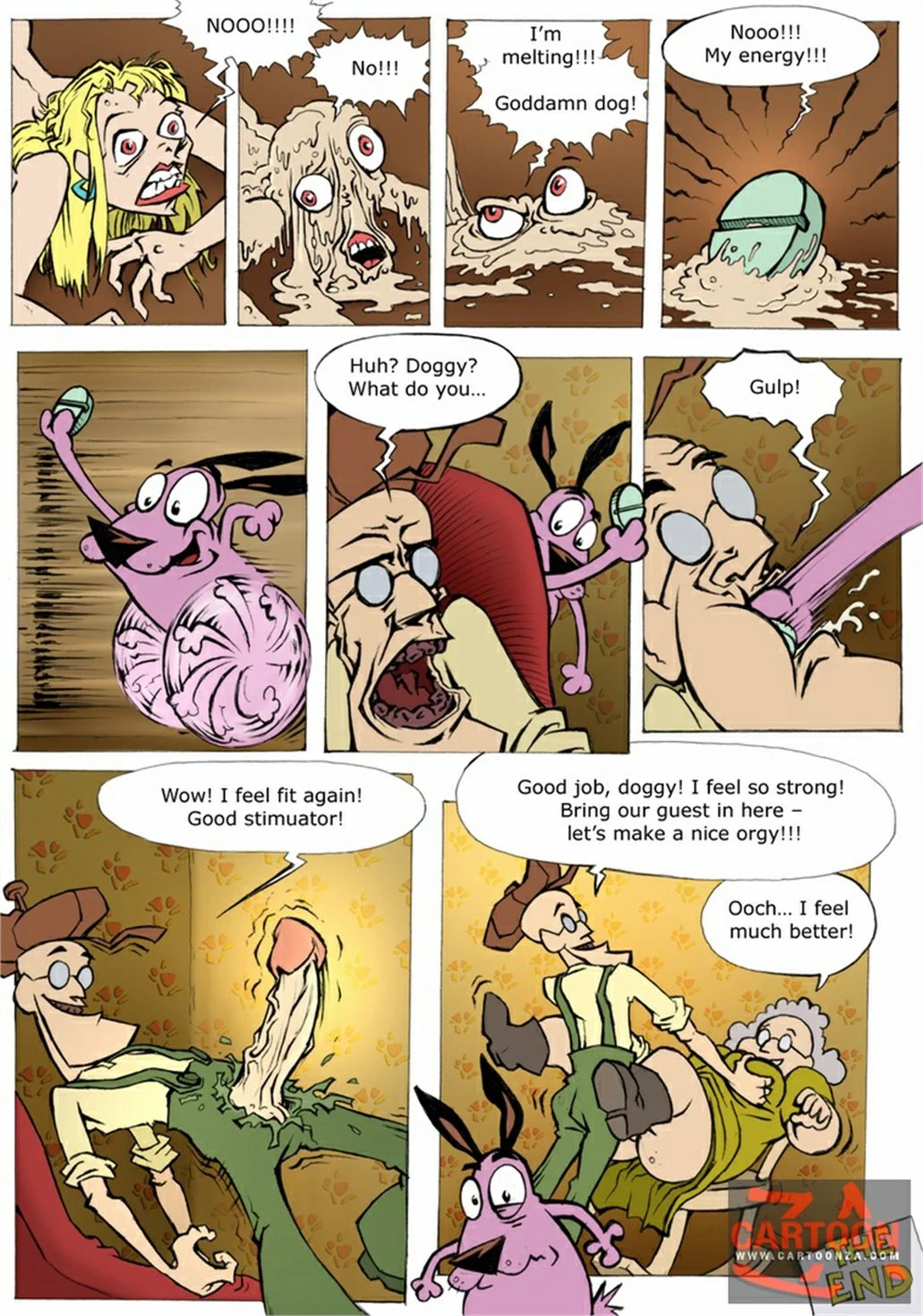 Comics and Galleries (Various) [CartoonZa] Courage the Cowardly Dog - 1 – page 10