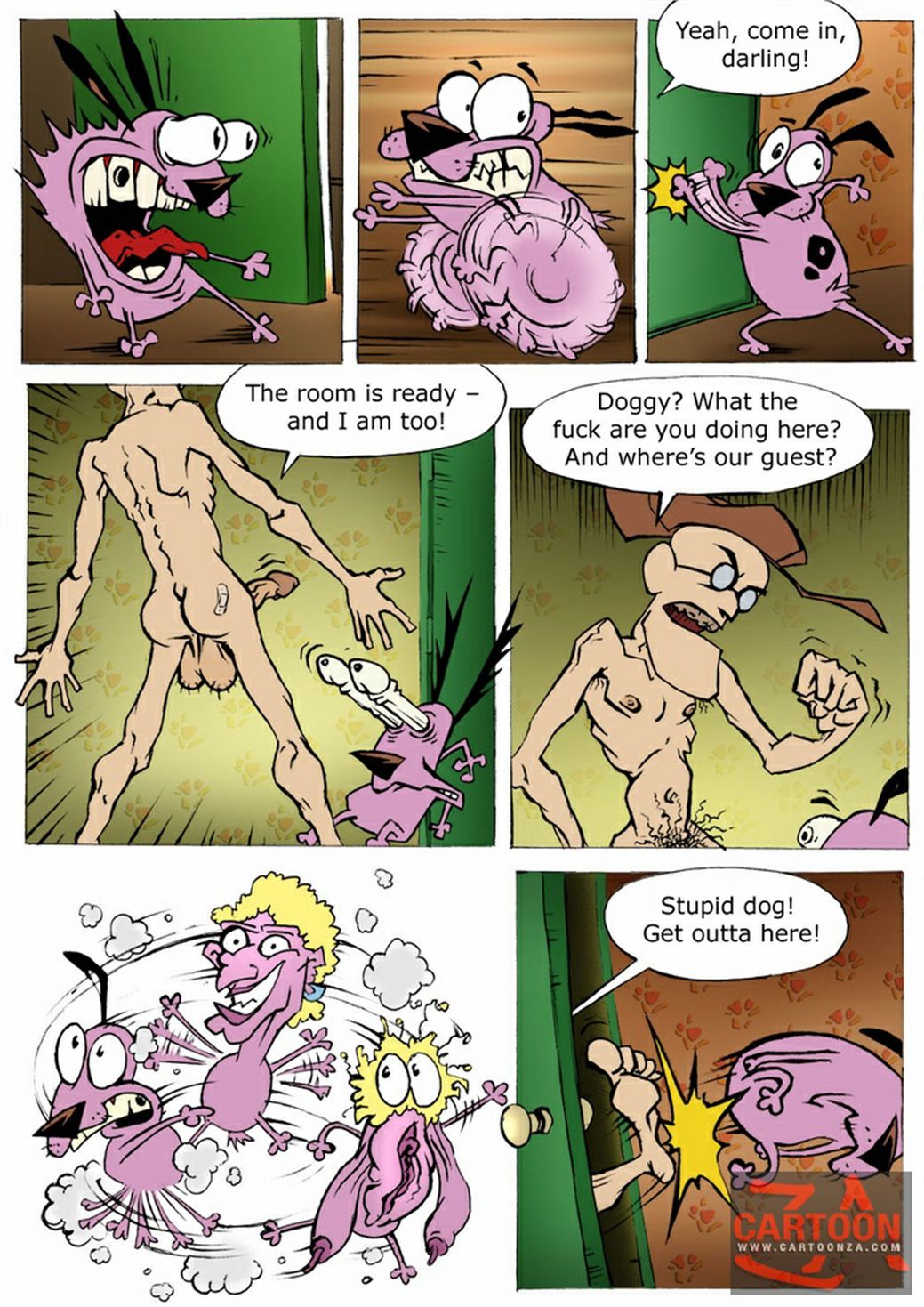 Comics and Galleries (Various) [CartoonZa] Courage the Cowardly Dog - 1 – page 4