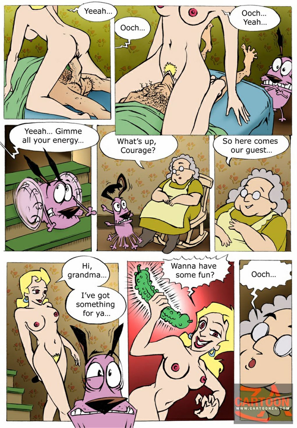 Comics and Galleries (Various) [CartoonZa] Courage the Cowardly Dog - 1 – page 6