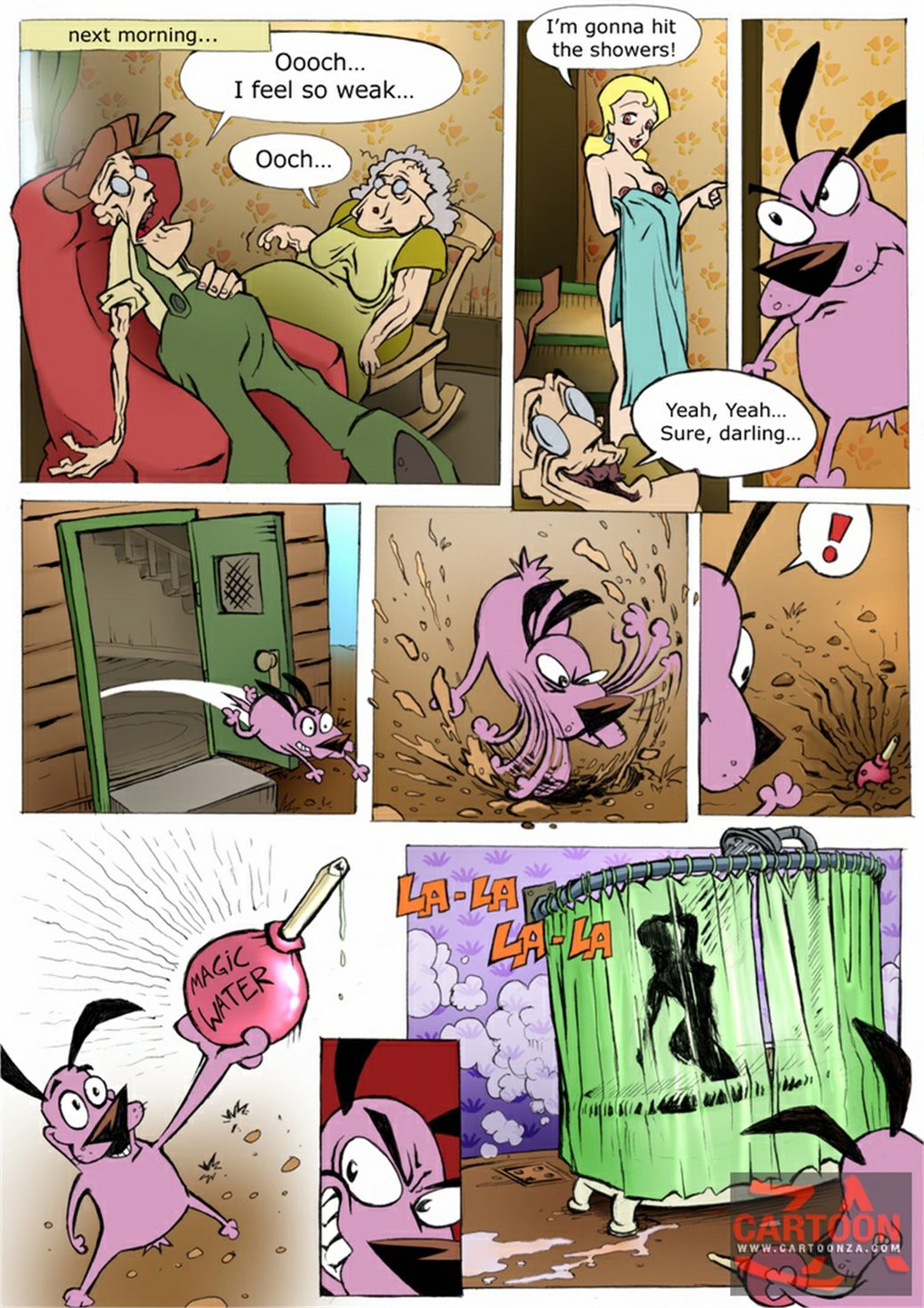 Comics and Galleries (Various) [CartoonZa] Courage the Cowardly Dog - 1 – page 8