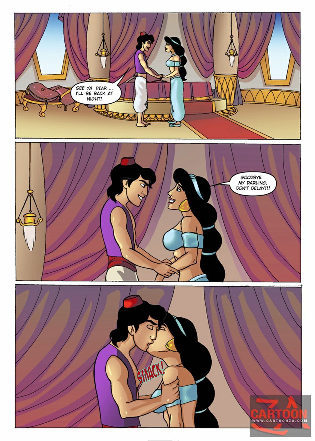 Comics and Galleries (Various) [CartoonZa] Alladin - 5 – page 1