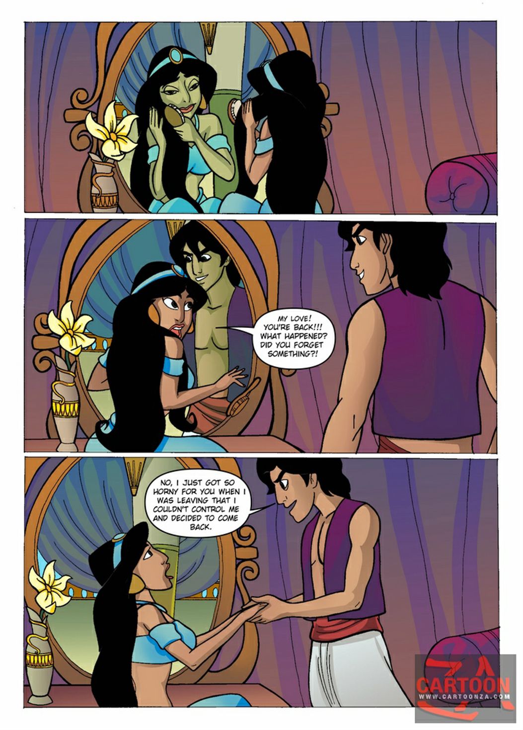 Comics and Galleries (Various) [CartoonZa] Alladin - 5 – page 3