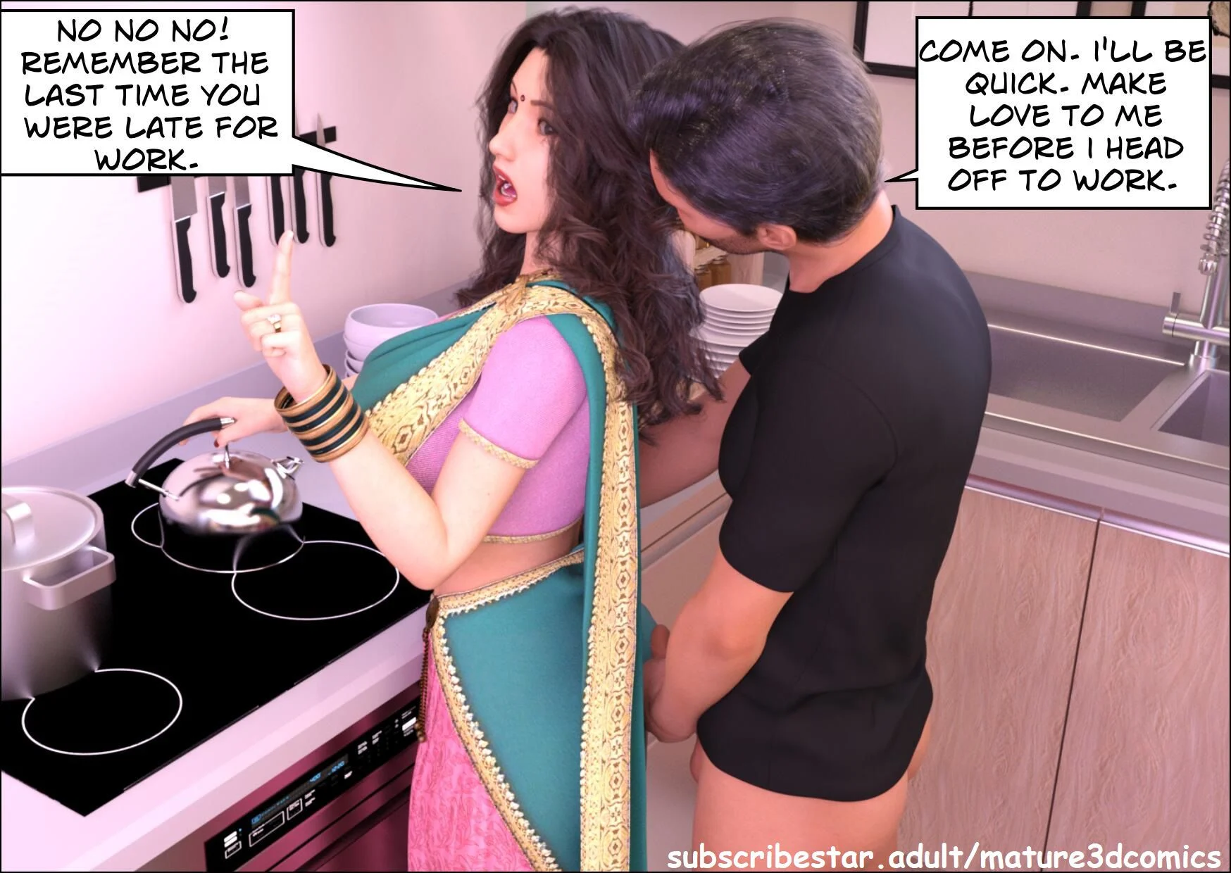 A Mothers Helping Hand [Mature3DComics] 1 . A Mothers Helping Hand - Chapter 1 [Mature3DComics] – page 1