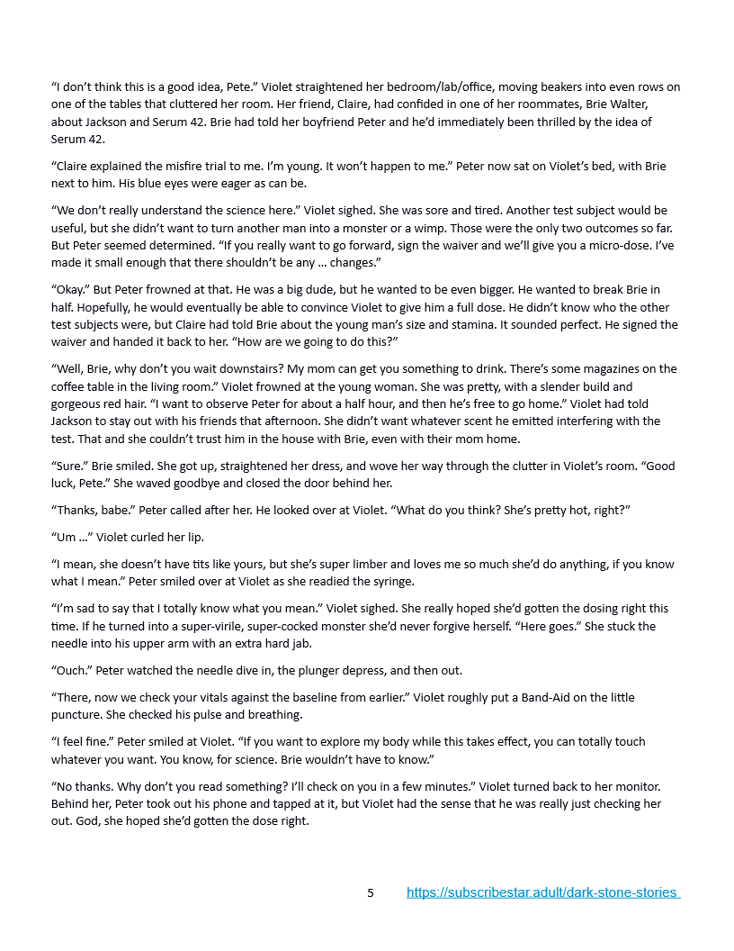 Dark Stone Stories [JDseal] 2.8 . Serum42XXL - Chapter 8 [JDseal] – page 5