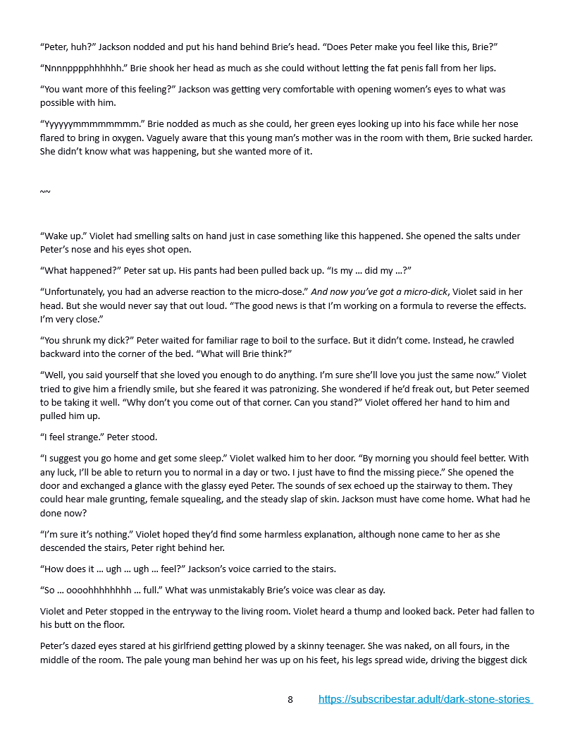 Dark Stone Stories [JDseal] 2.8 . Serum42XXL - Chapter 8 [JDseal] – page 8