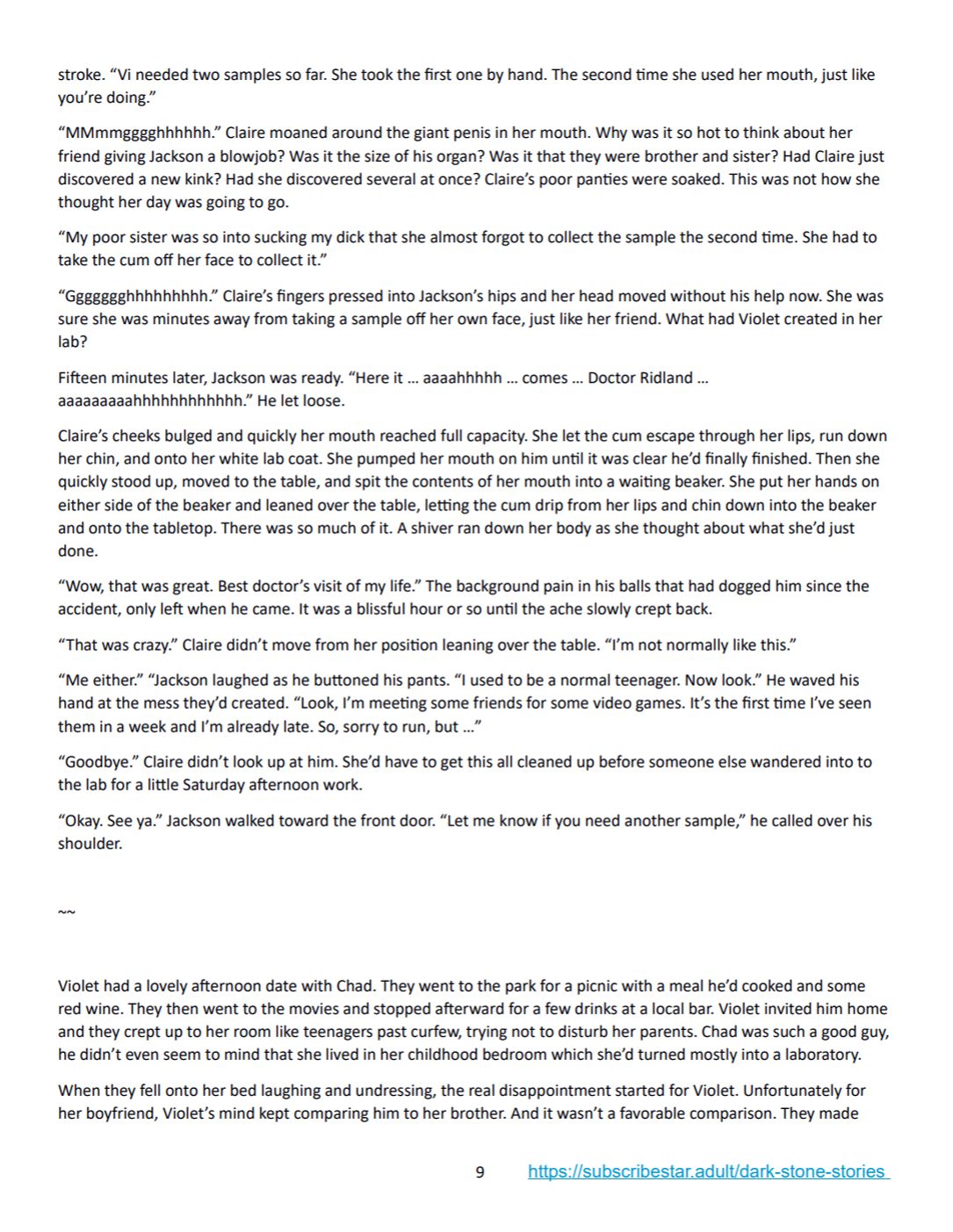 Dark Stone Stories [JDseal] 2.4 . Serum42XXL - Chapter 4 [JDseal] – page 9