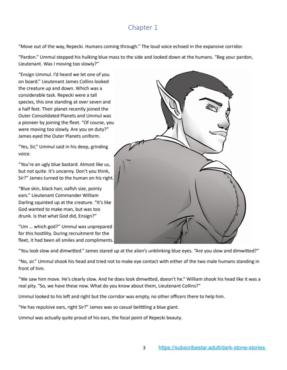Dark Stone Stories [JDseal] 3.1 . Never Insult A Repecki - Chapter 1 [JDseal] – page 3