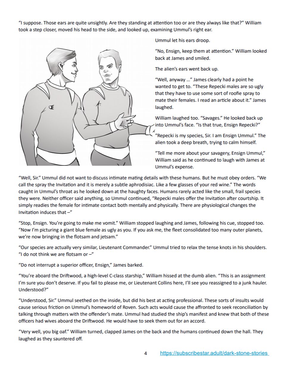 Dark Stone Stories [JDseal] 3.1 . Never Insult A Repecki - Chapter 1 [JDseal] – page 4