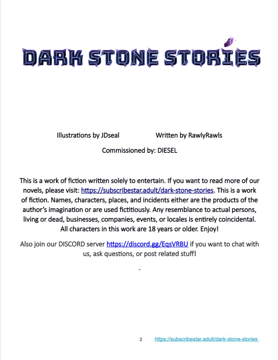 Dark Stone Stories [JDseal] 1.2 . Curse Of The Shadows - Chapter 2 [JDseal] – page 2