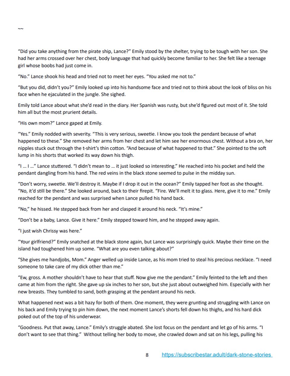 Dark Stone Stories [JDseal] 1.2 . Curse Of The Shadows - Chapter 2 [JDseal] – page 8