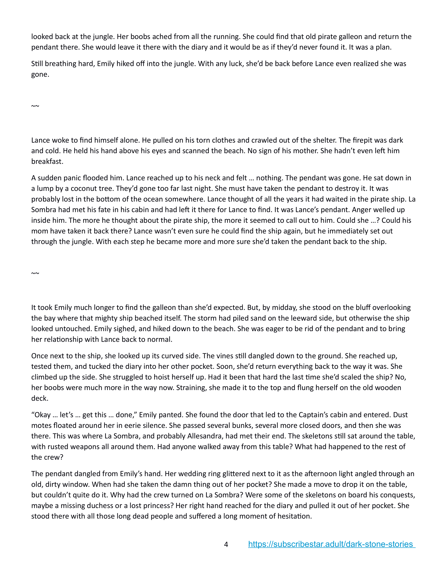 Dark Stone Stories [JDseal] 1.4 . Curse Of The Shadows - Chapter 4 [JDseal] – page 4