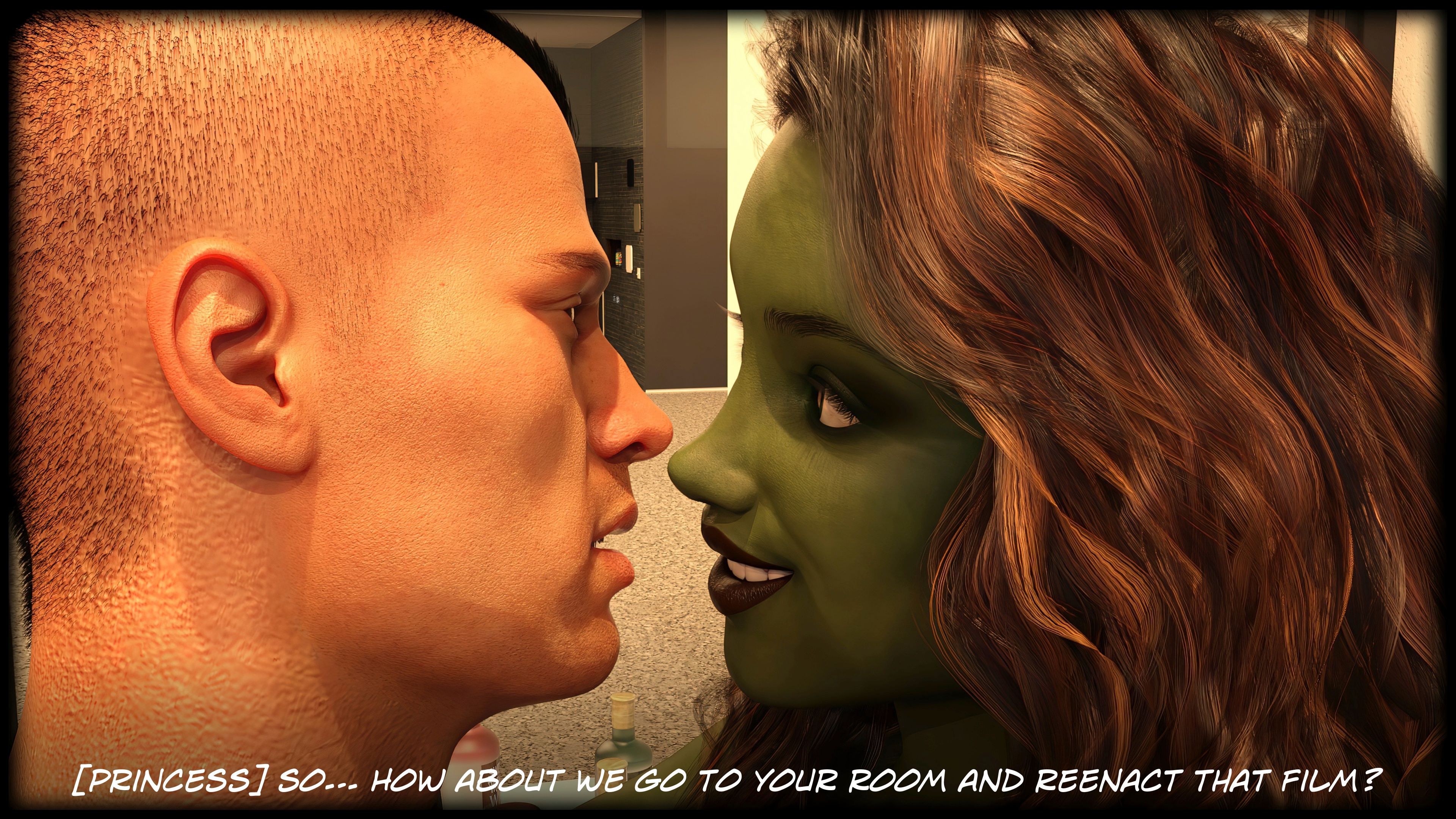 The Temptation Game [Sexy3DComics | Gonzo] 1.2 . The Temptation Game - Day 1 - Guys Villa - [Sexy3DComics] – page 41
