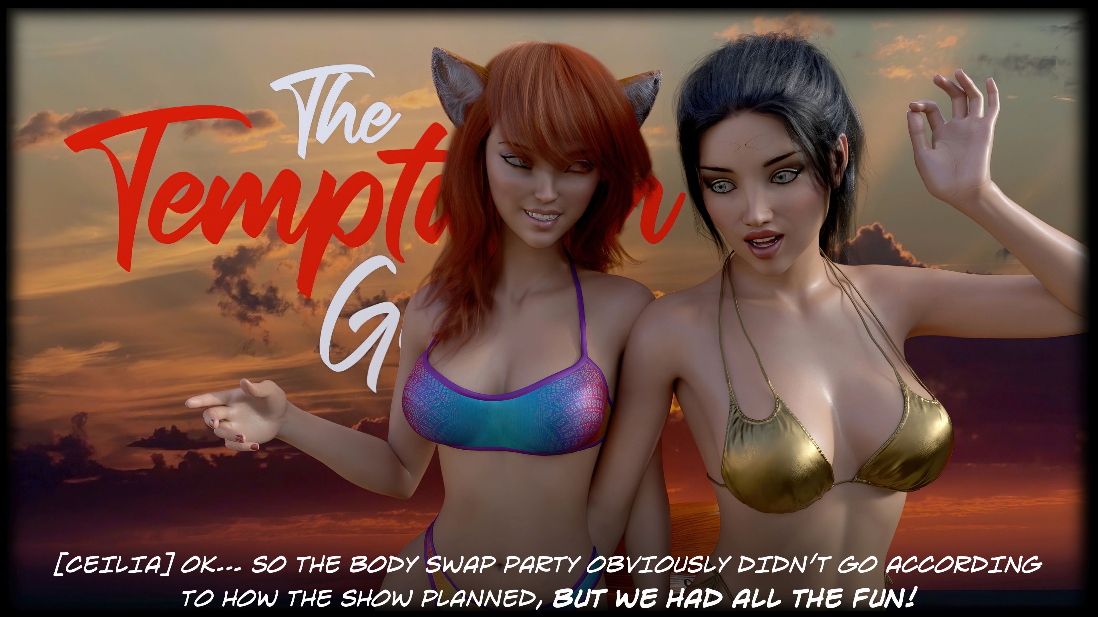 The Temptation Game [Sexy3DComics | Gonzo] 2.1 . The Temptation Game - Day 2 - Girls Villa - [Sexy3DComics] – page 107