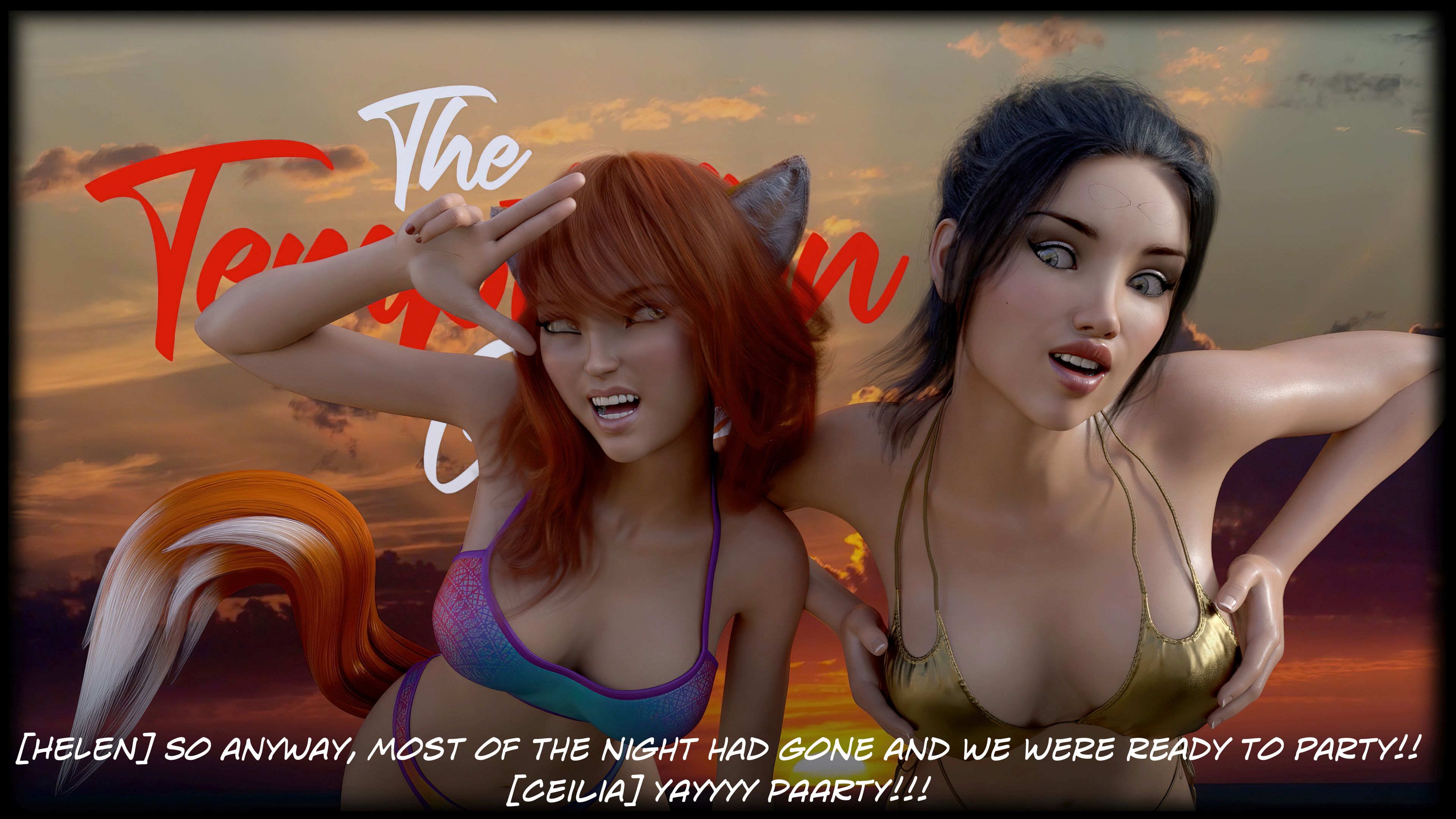 The Temptation Game [Sexy3DComics | Gonzo] 2.1 . The Temptation Game - Day 2 - Girls Villa - [Sexy3DComics] – page 108