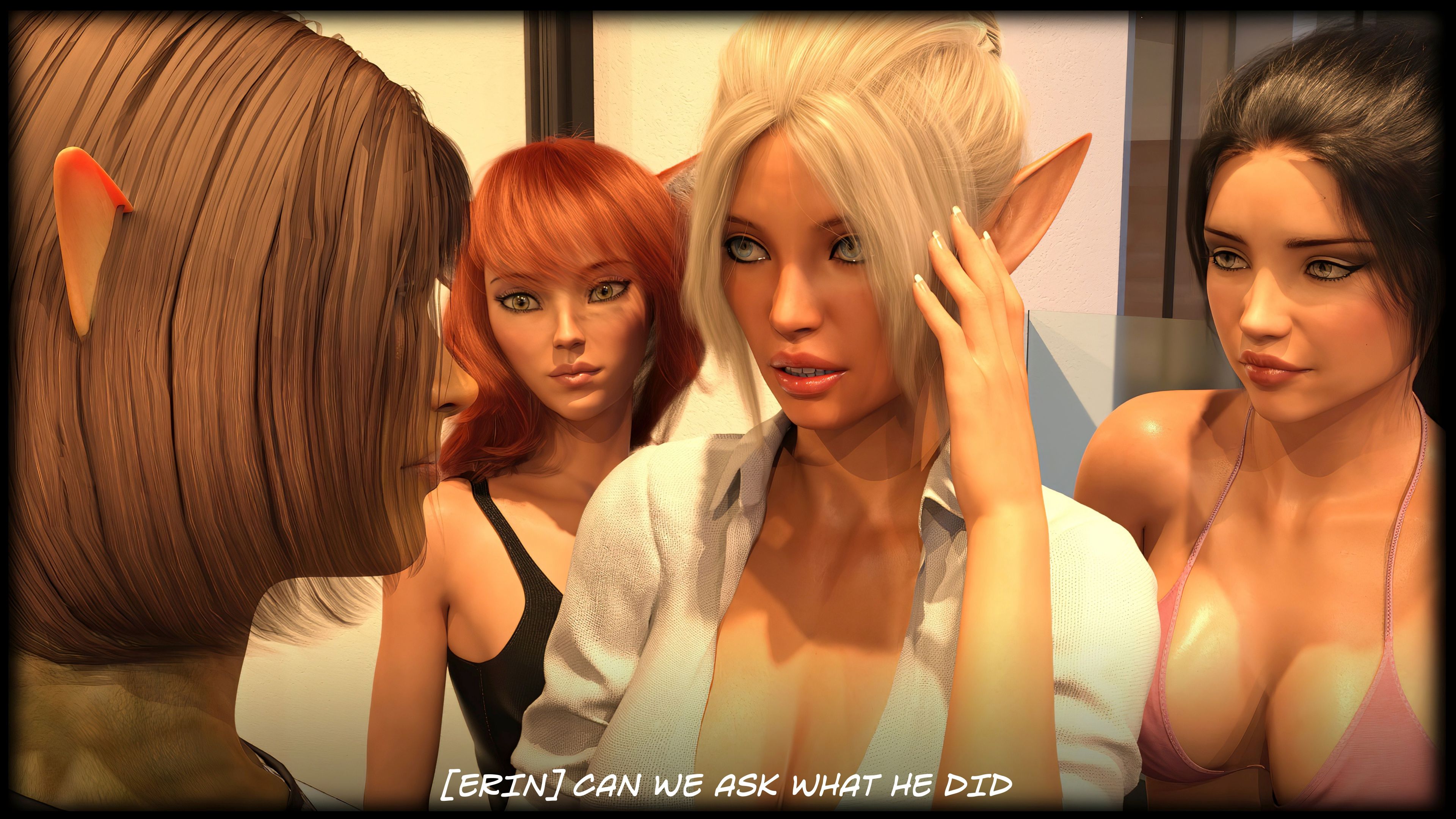 The Temptation Game [Sexy3DComics | Gonzo] 2.1 . The Temptation Game - Day 2 - Girls Villa - [Sexy3DComics] – page 151