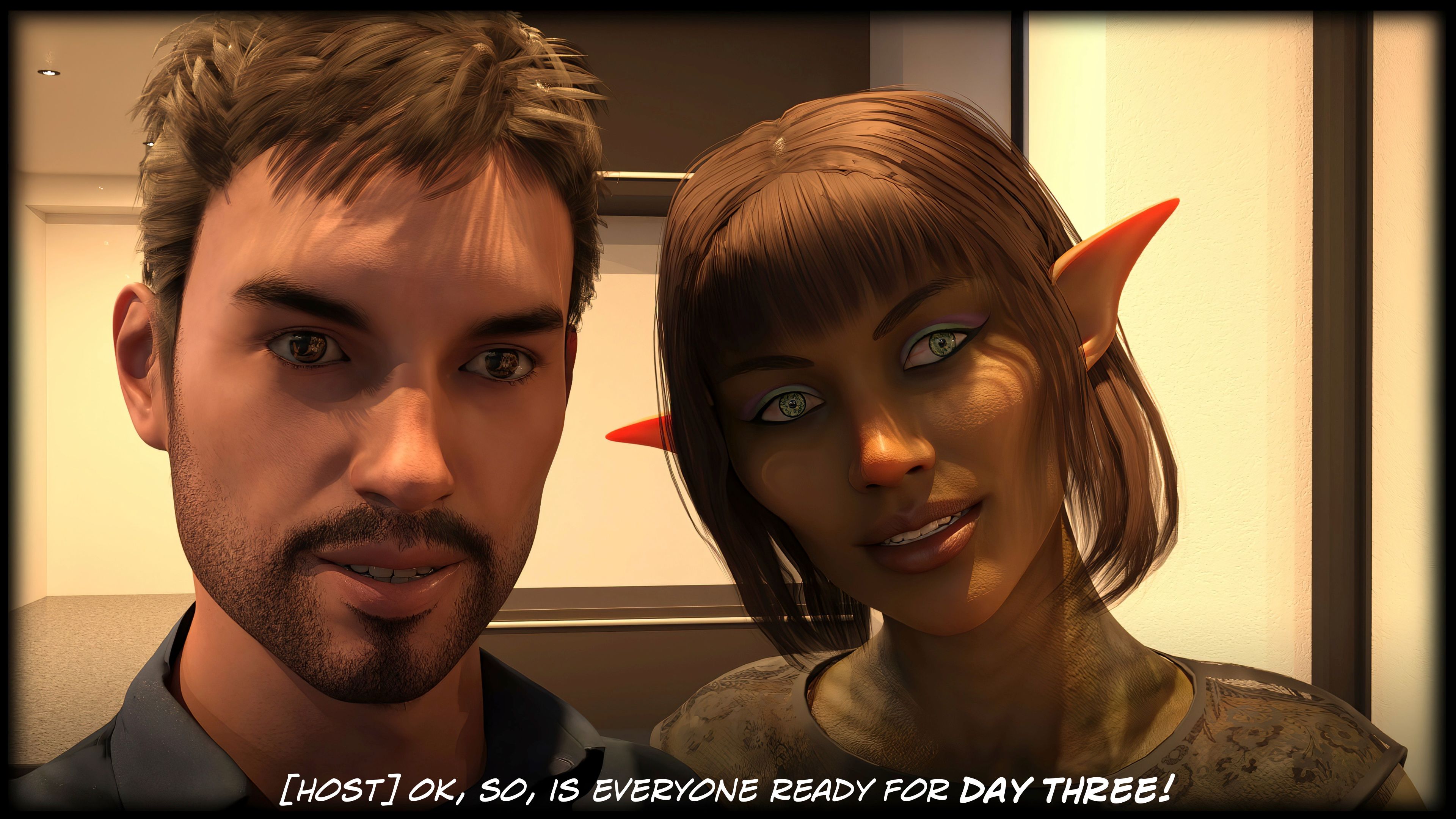 The Temptation Game [Sexy3DComics | Gonzo] 2.1 . The Temptation Game - Day 2 - Girls Villa - [Sexy3DComics] – page 169