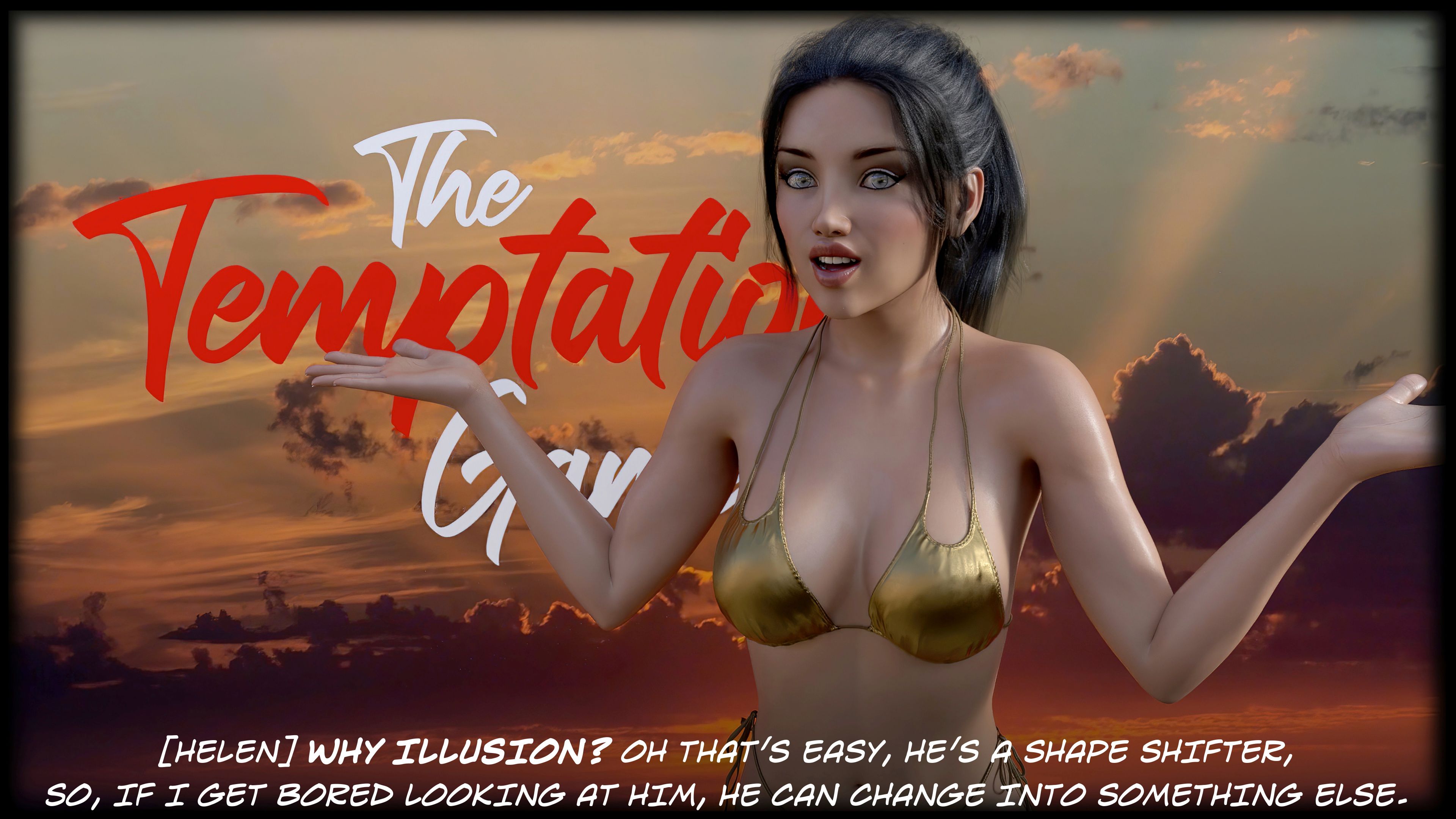 The Temptation Game [Sexy3DComics | Gonzo] 2.1 . The Temptation Game - Day 2 - Girls Villa - [Sexy3DComics] – page 24