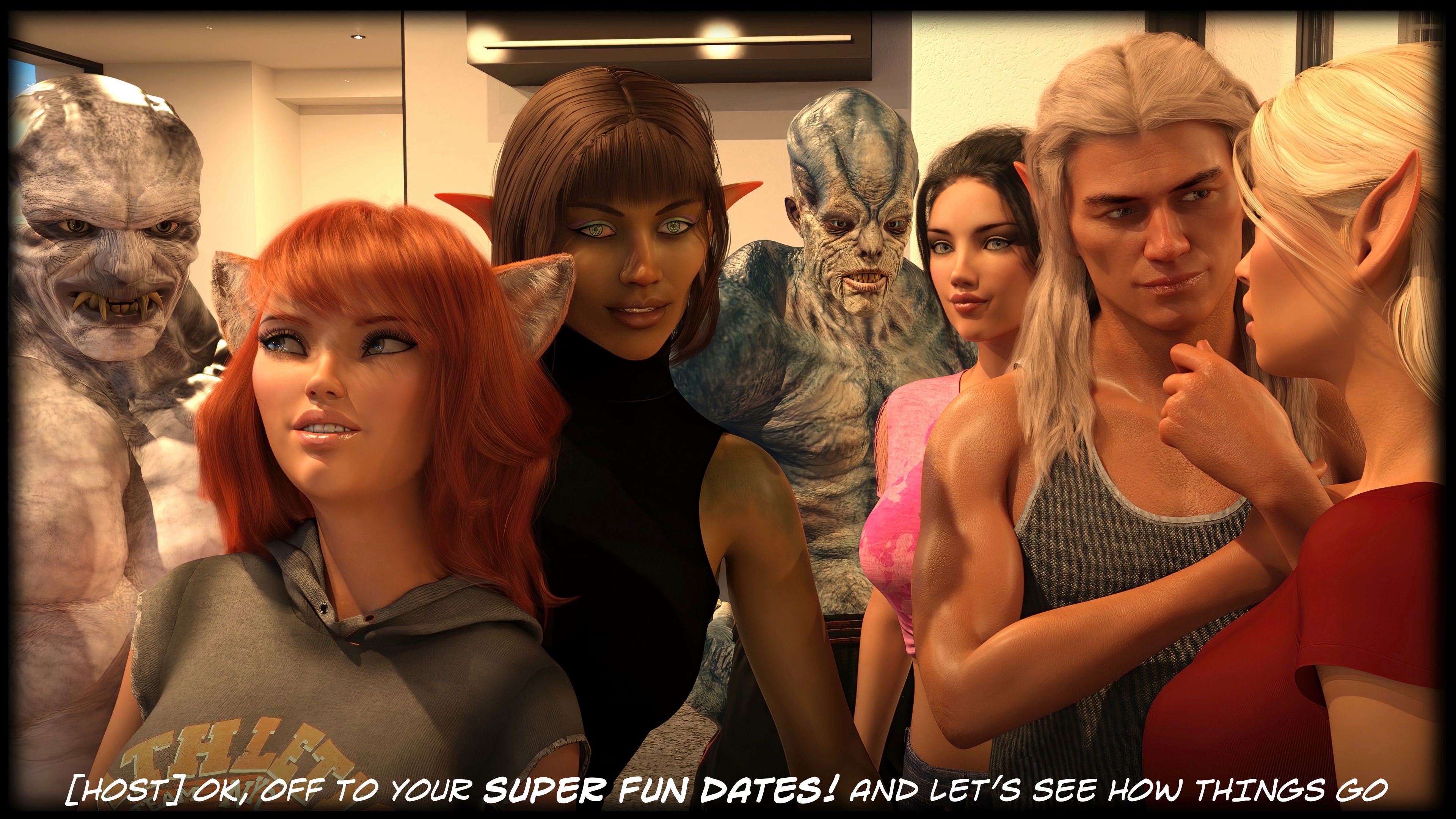 The Temptation Game [Sexy3DComics | Gonzo] 2.1 . The Temptation Game - Day 2 - Girls Villa - [Sexy3DComics] – page 26