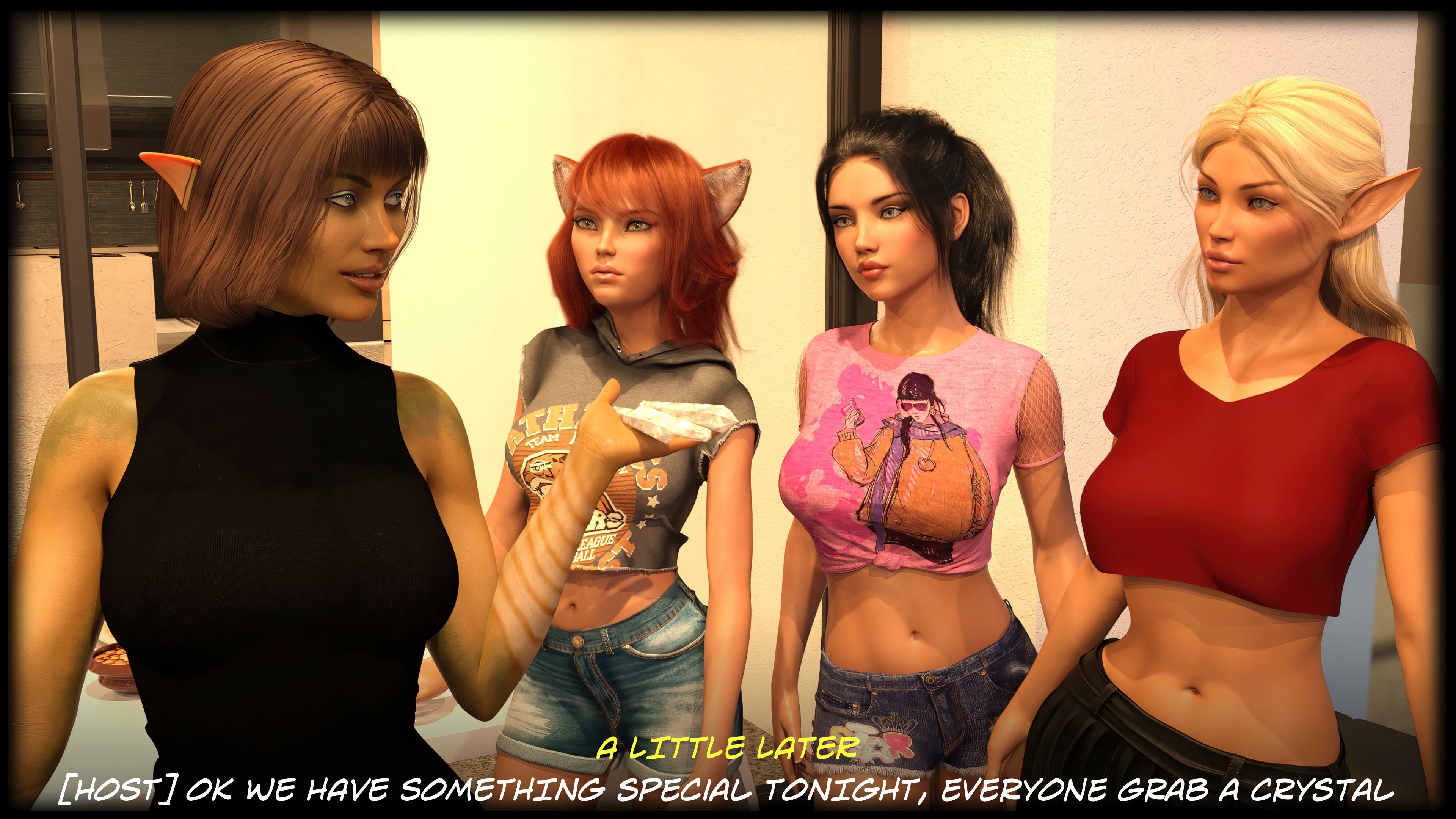 The Temptation Game [Sexy3DComics | Gonzo] 2.1 . The Temptation Game - Day 2 - Girls Villa - [Sexy3DComics] – page 44