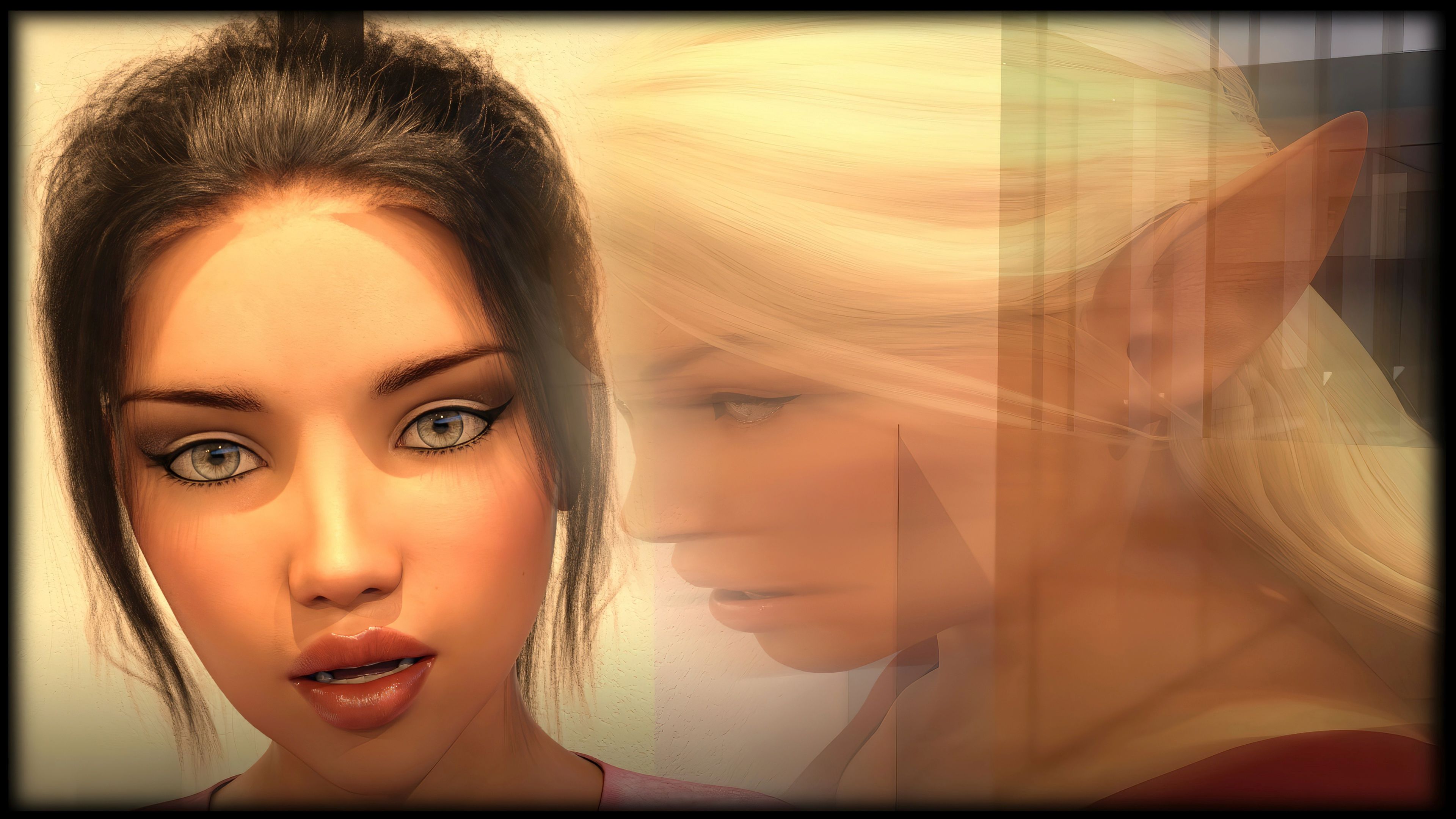 The Temptation Game [Sexy3DComics | Gonzo] 2.1 . The Temptation Game - Day 2 - Girls Villa - [Sexy3DComics] – page 48