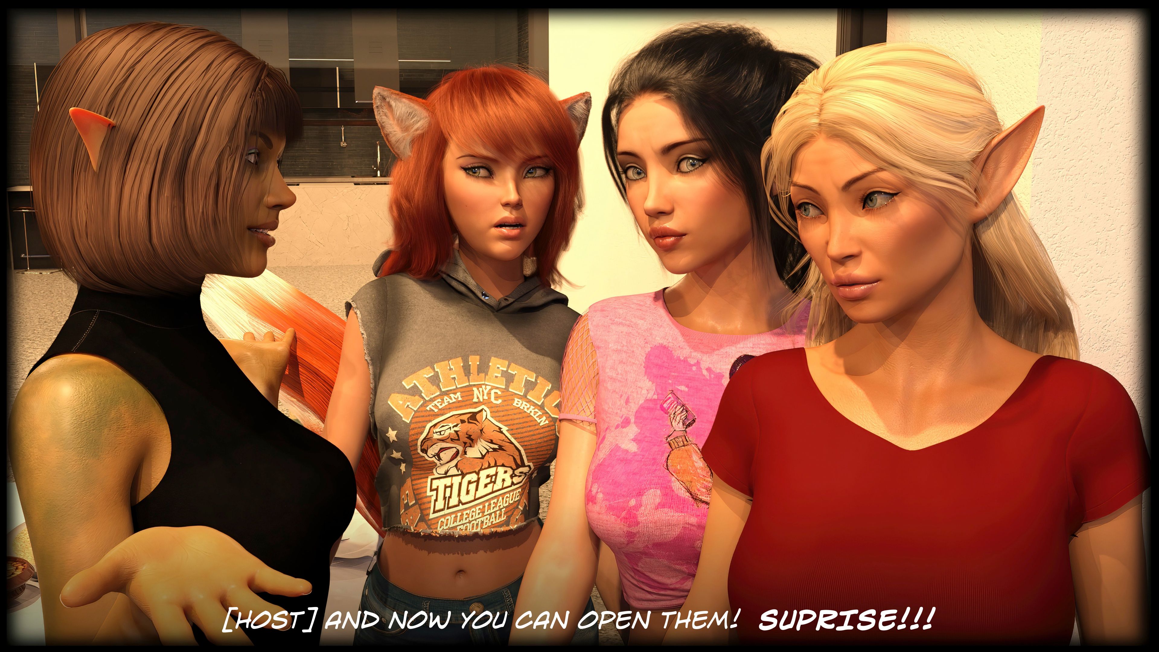 The Temptation Game [Sexy3DComics | Gonzo] 2.1 . The Temptation Game - Day 2 - Girls Villa - [Sexy3DComics] – page 49