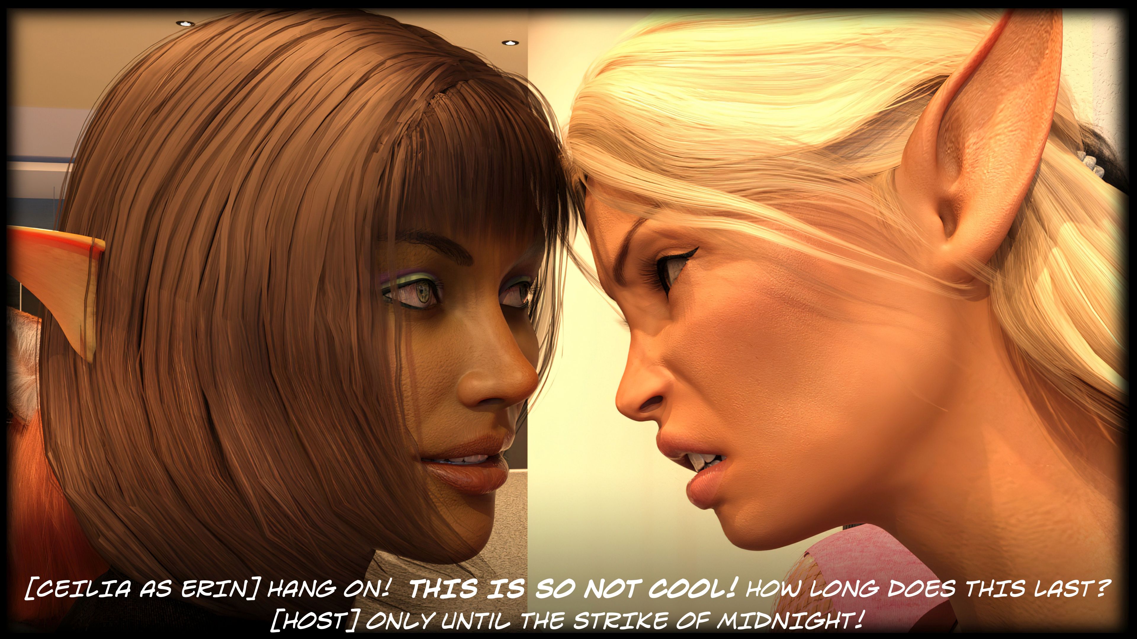 The Temptation Game [Sexy3DComics | Gonzo] 2.1 . The Temptation Game - Day 2 - Girls Villa - [Sexy3DComics] – page 52