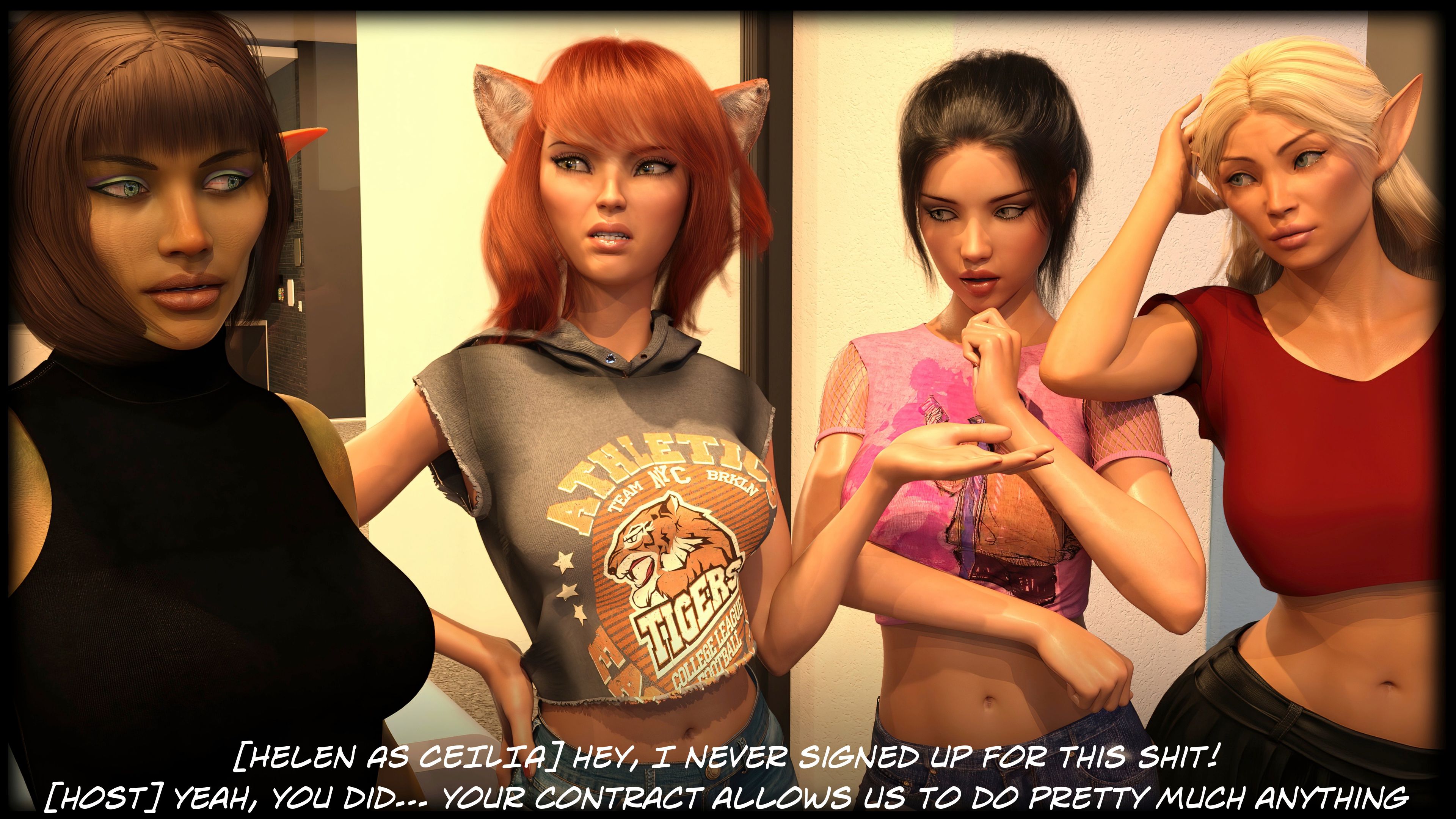 The Temptation Game [Sexy3DComics | Gonzo] 2.1 . The Temptation Game - Day 2 - Girls Villa - [Sexy3DComics] – page 53