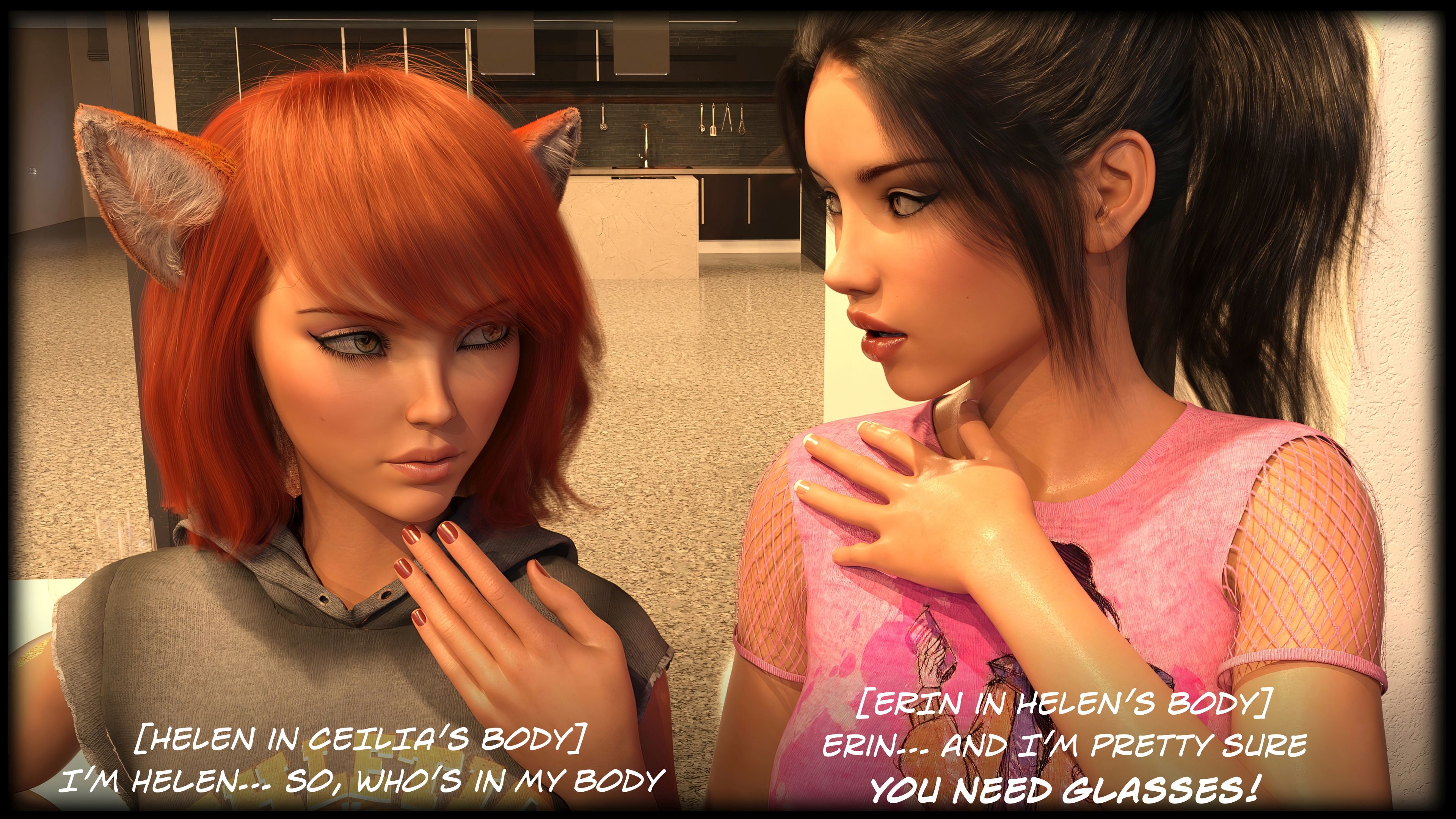 The Temptation Game [Sexy3DComics | Gonzo] 2.1 . The Temptation Game - Day 2 - Girls Villa - [Sexy3DComics] – page 54