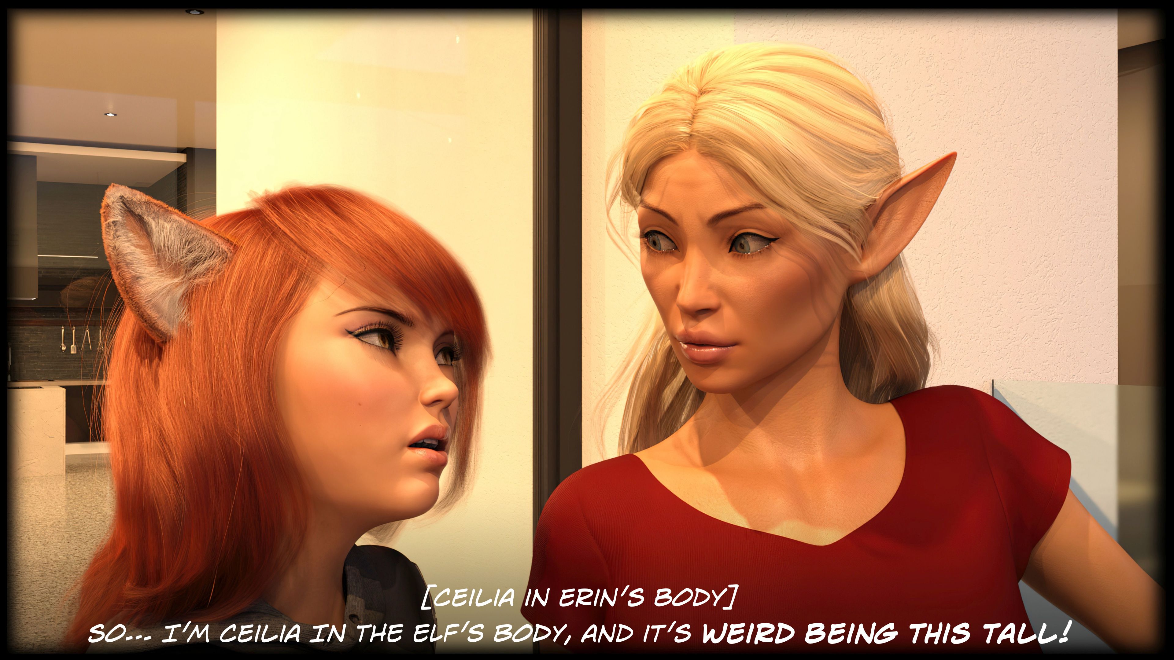 The Temptation Game [Sexy3DComics | Gonzo] 2.1 . The Temptation Game - Day 2 - Girls Villa - [Sexy3DComics] – page 55