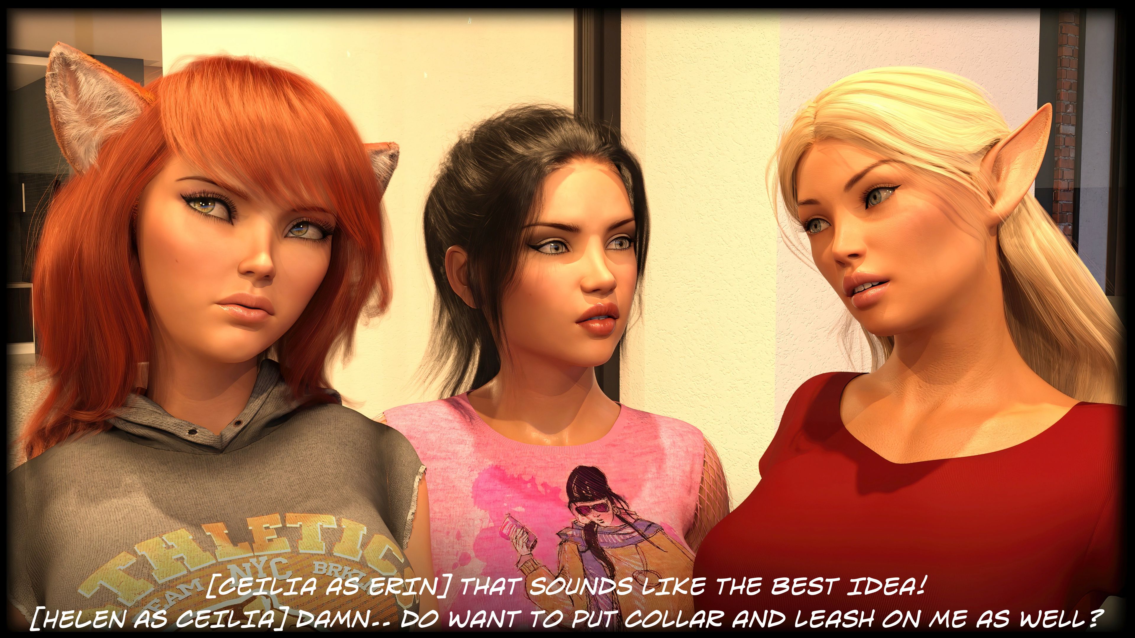 The Temptation Game [Sexy3DComics | Gonzo] 2.1 . The Temptation Game - Day 2 - Girls Villa - [Sexy3DComics] – page 60