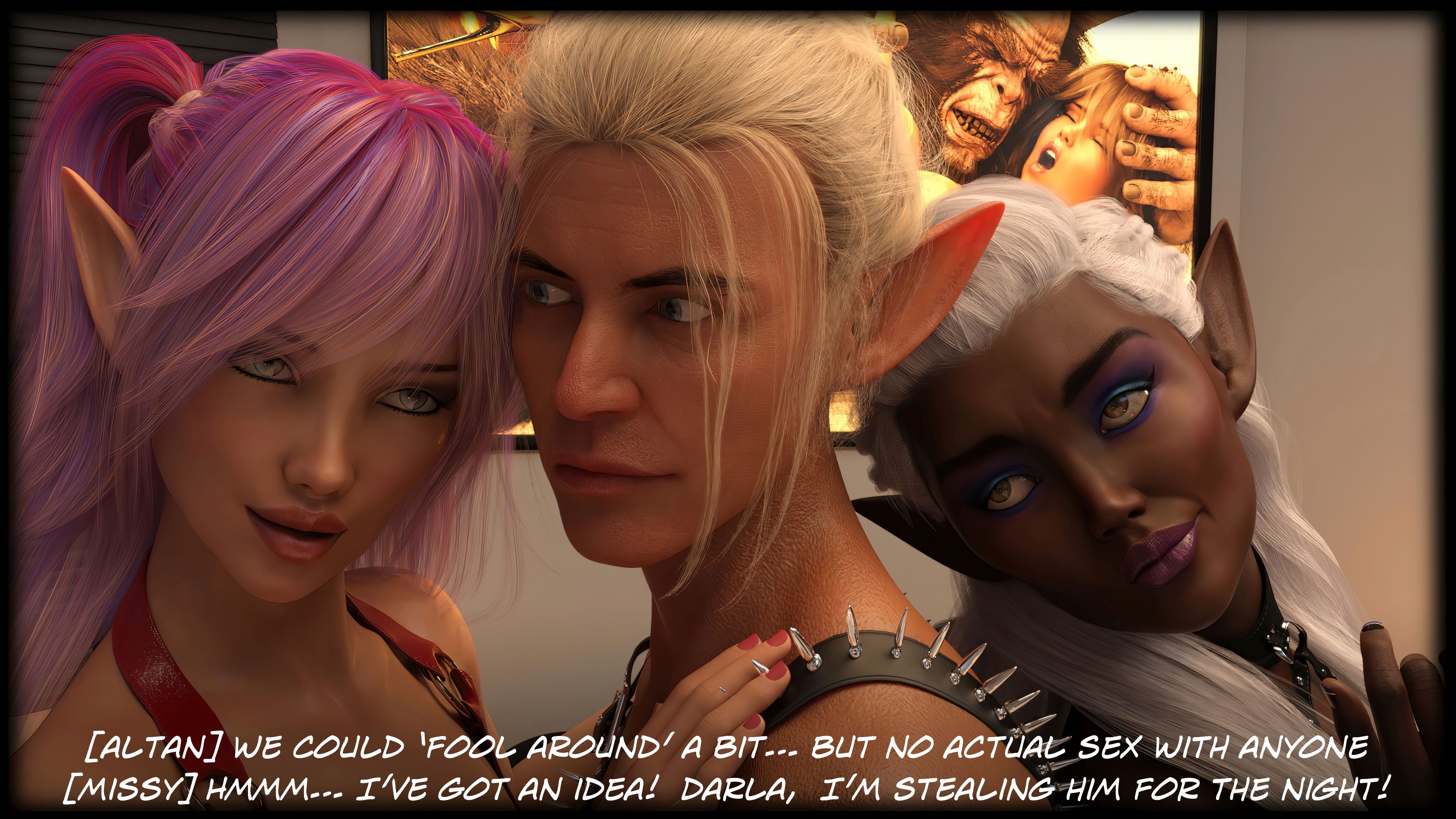 The Temptation Game [Sexy3DComics | Gonzo] 2.2 . The Temptation Game - Day 2 - Guys Villa - [Sexy3DComics] – page 102