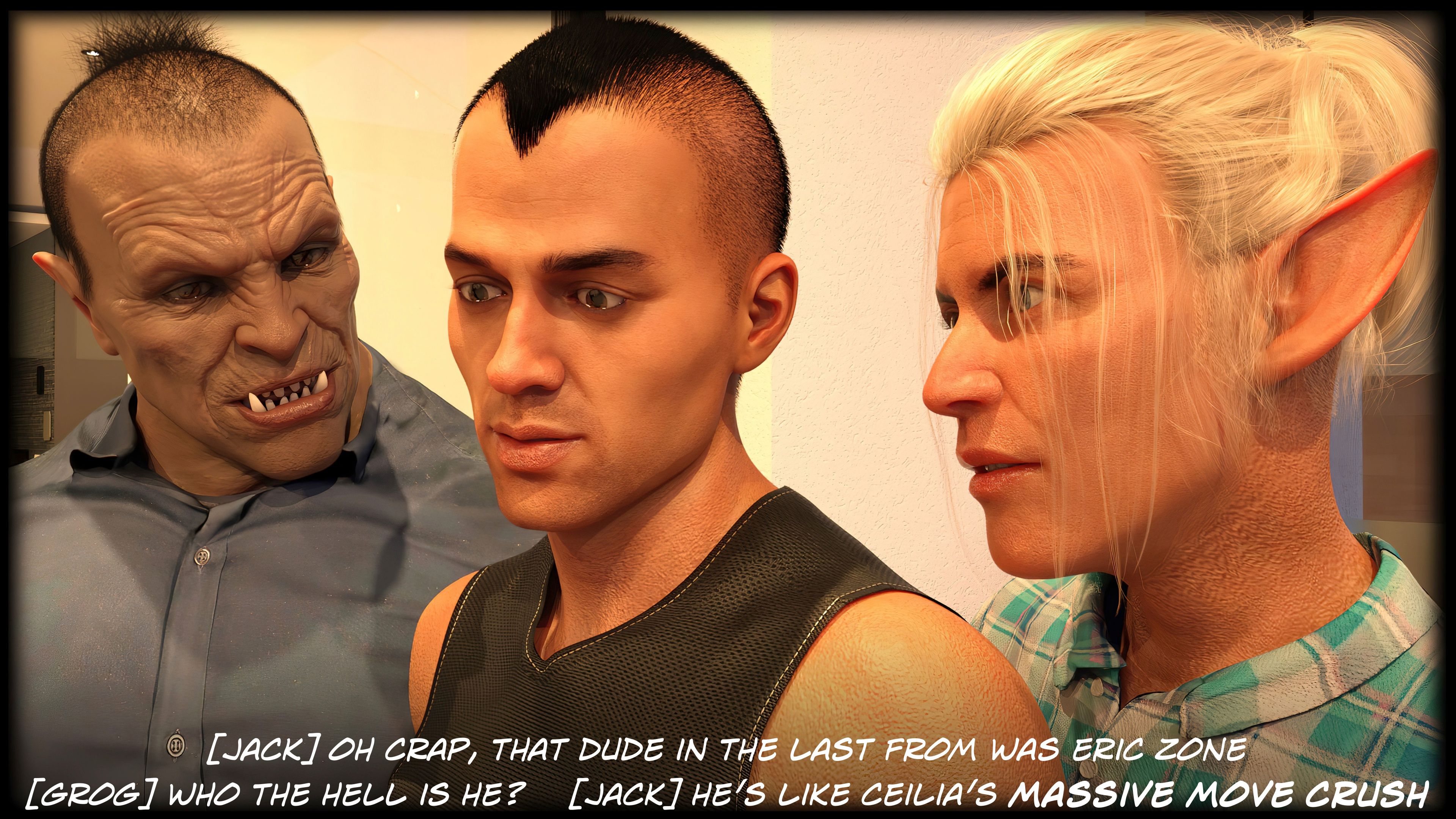 The Temptation Game [Sexy3DComics | Gonzo] 2.2 . The Temptation Game - Day 2 - Guys Villa - [Sexy3DComics] – page 124