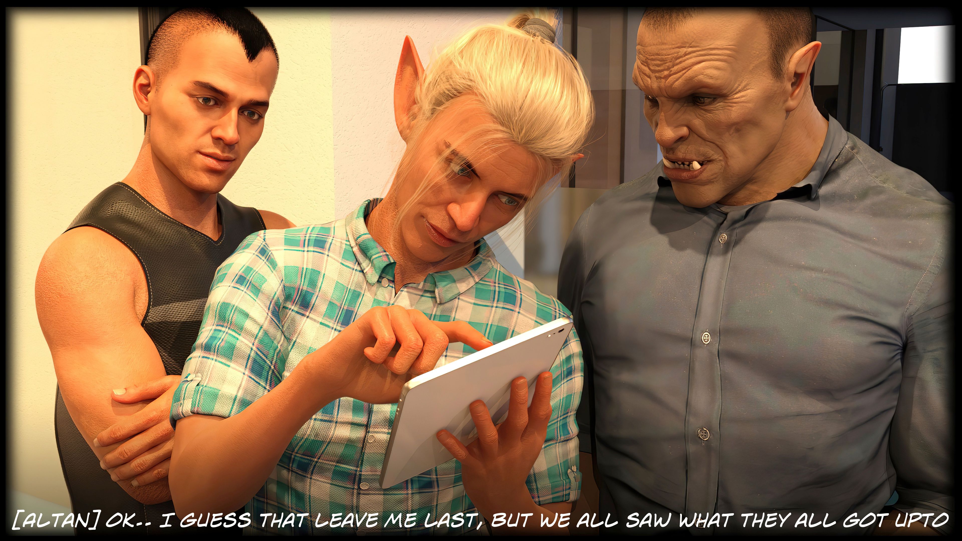 The Temptation Game [Sexy3DComics | Gonzo] 2.2 . The Temptation Game - Day 2 - Guys Villa - [Sexy3DComics] – page 125