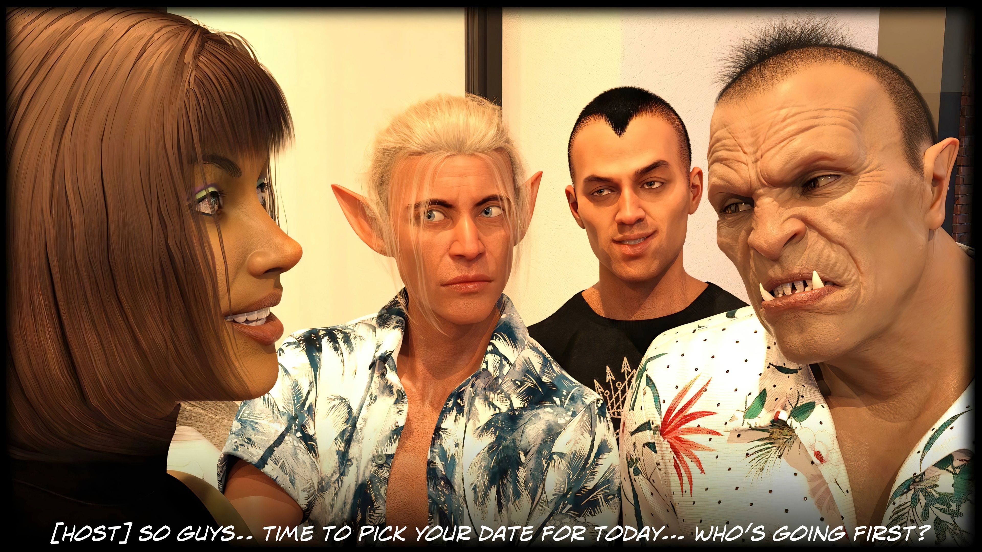 The Temptation Game [Sexy3DComics | Gonzo] 2.2 . The Temptation Game - Day 2 - Guys Villa - [Sexy3DComics] – page 16