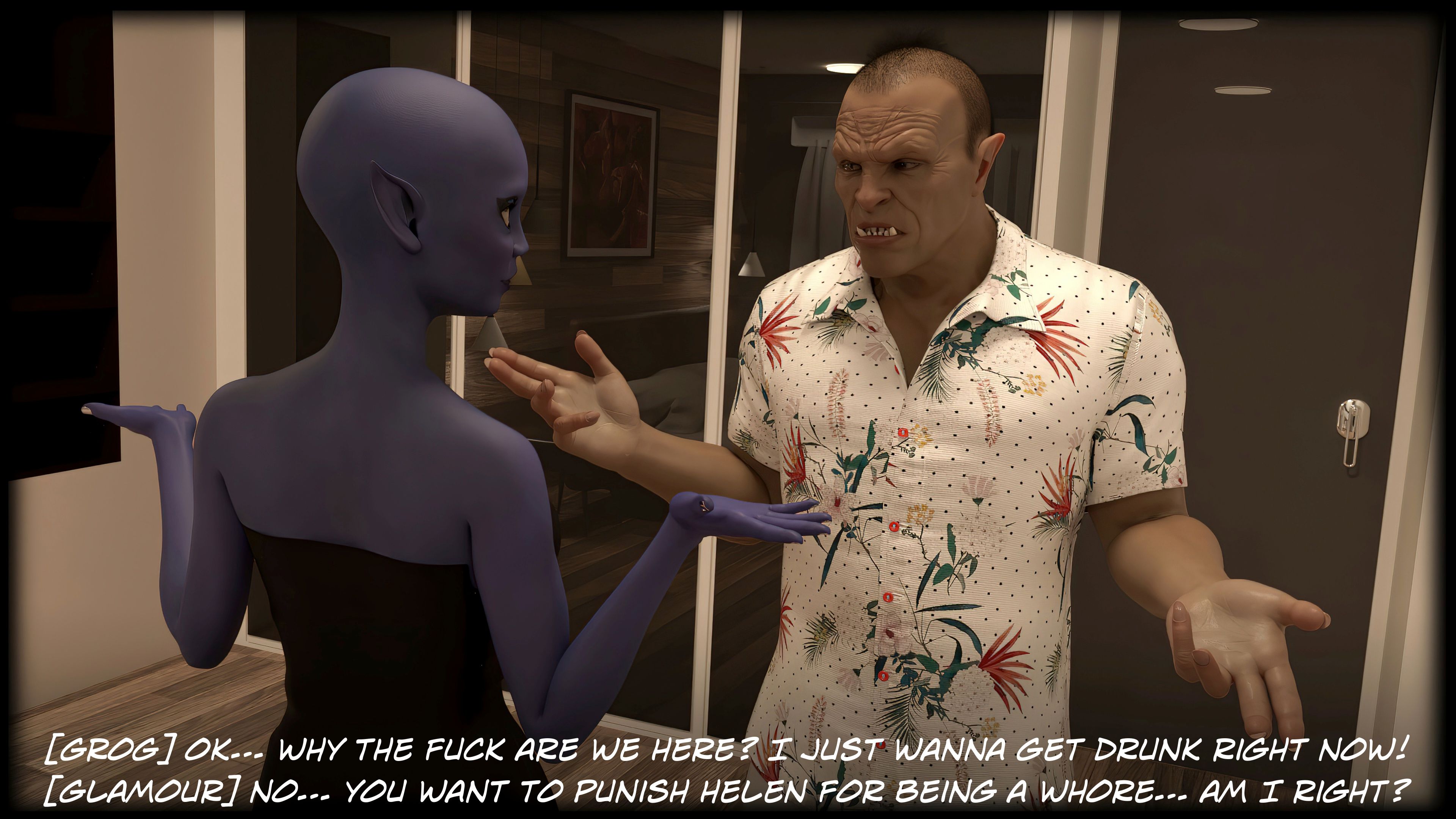 The Temptation Game [Sexy3DComics | Gonzo] 2.2 . The Temptation Game - Day 2 - Guys Villa - [Sexy3DComics] – page 39