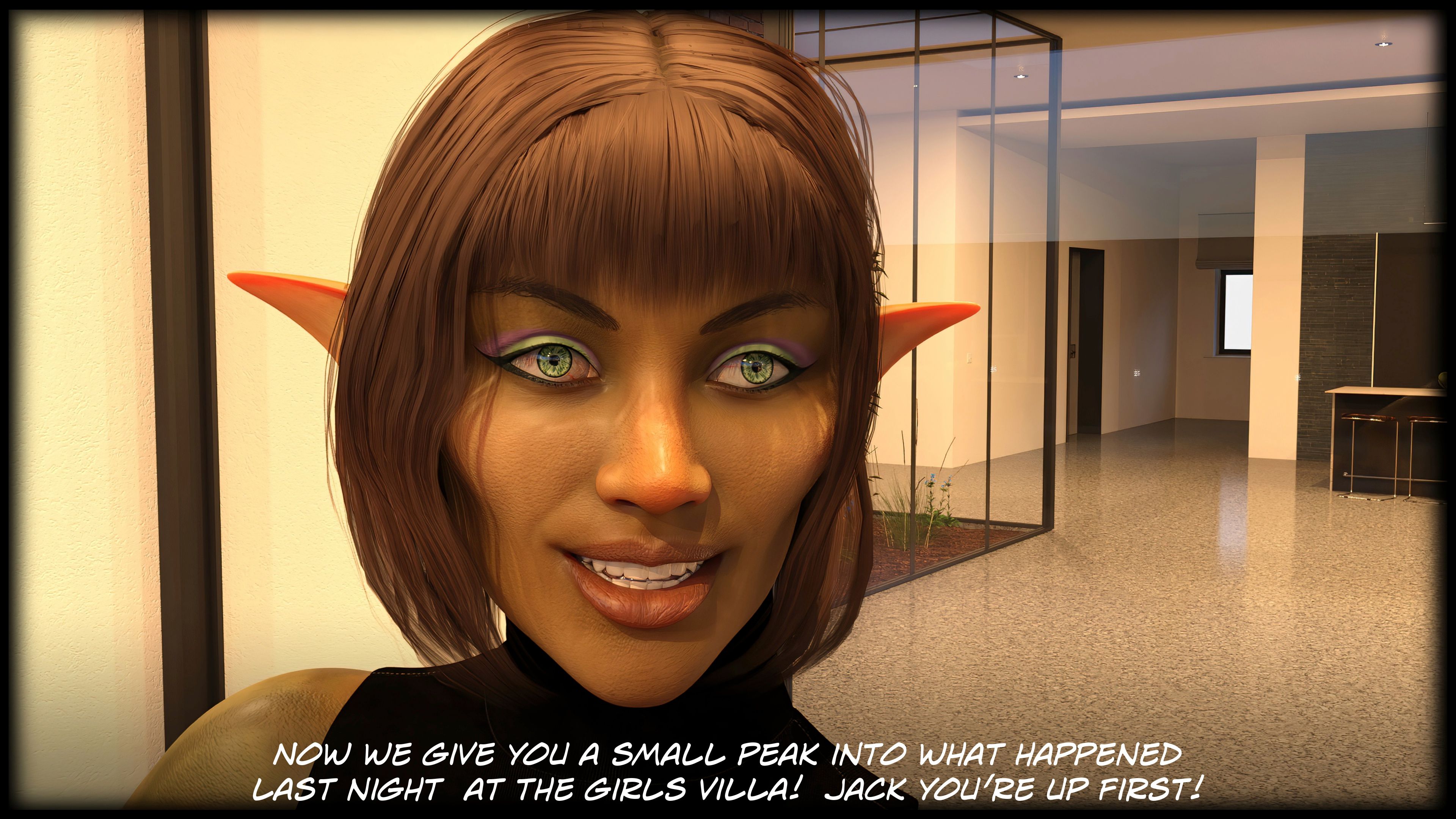 The Temptation Game [Sexy3DComics | Gonzo] 2.2 . The Temptation Game - Day 2 - Guys Villa - [Sexy3DComics] – page 4