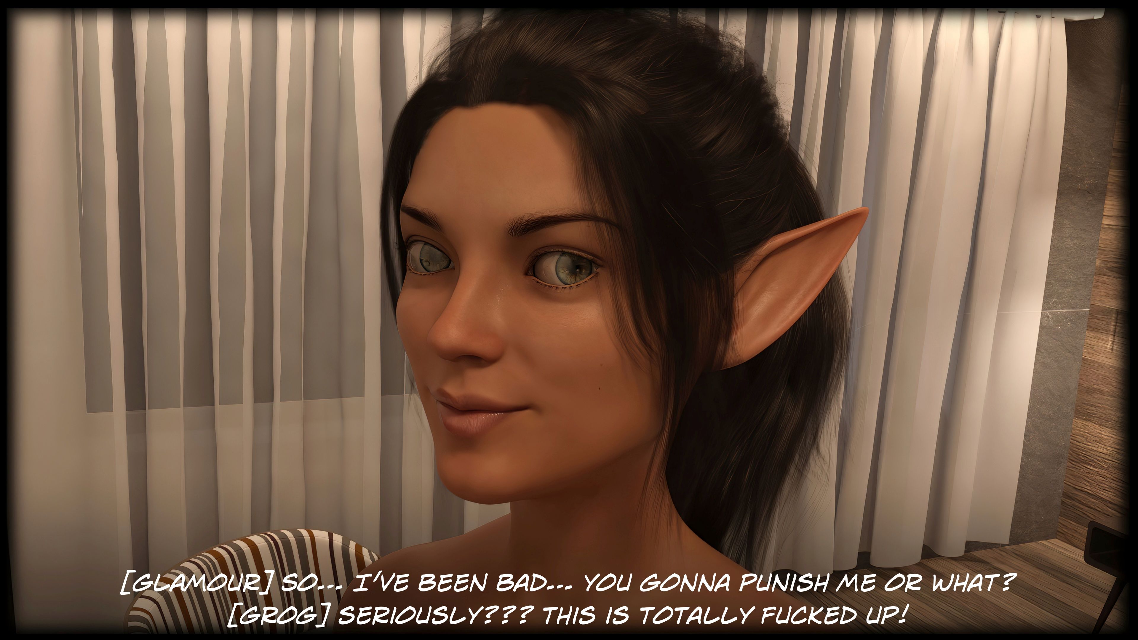 The Temptation Game [Sexy3DComics | Gonzo] 2.2 . The Temptation Game - Day 2 - Guys Villa - [Sexy3DComics] – page 44