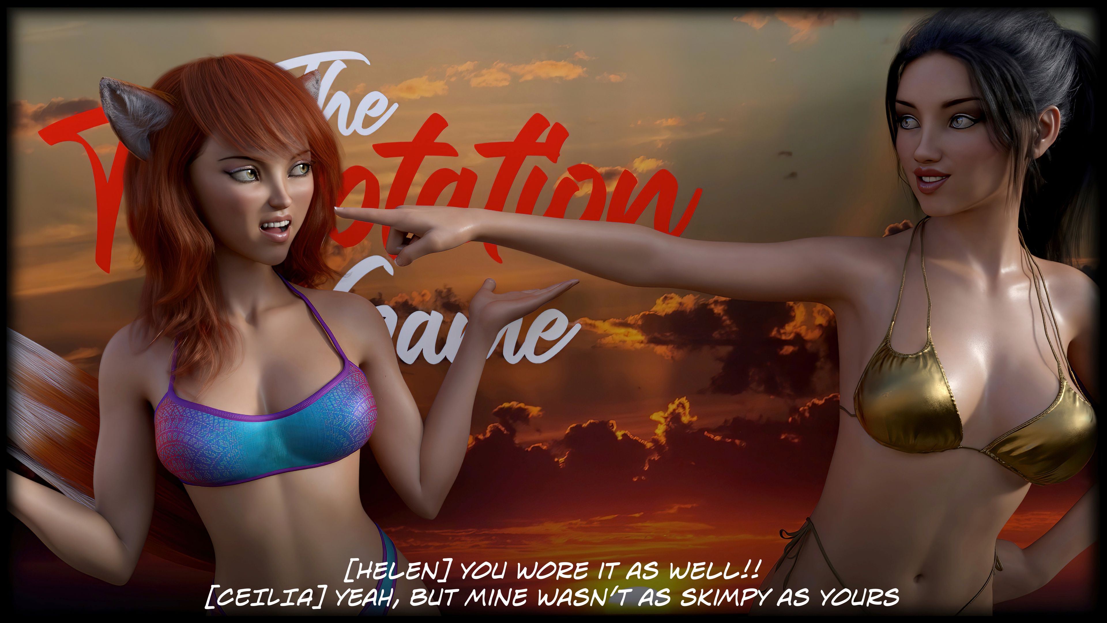 The Temptation Game [Sexy3DComics | Gonzo] 1.1 . The Temptation Game - Day 1 - Girls Villa - [Sexy3DComics] – page 13