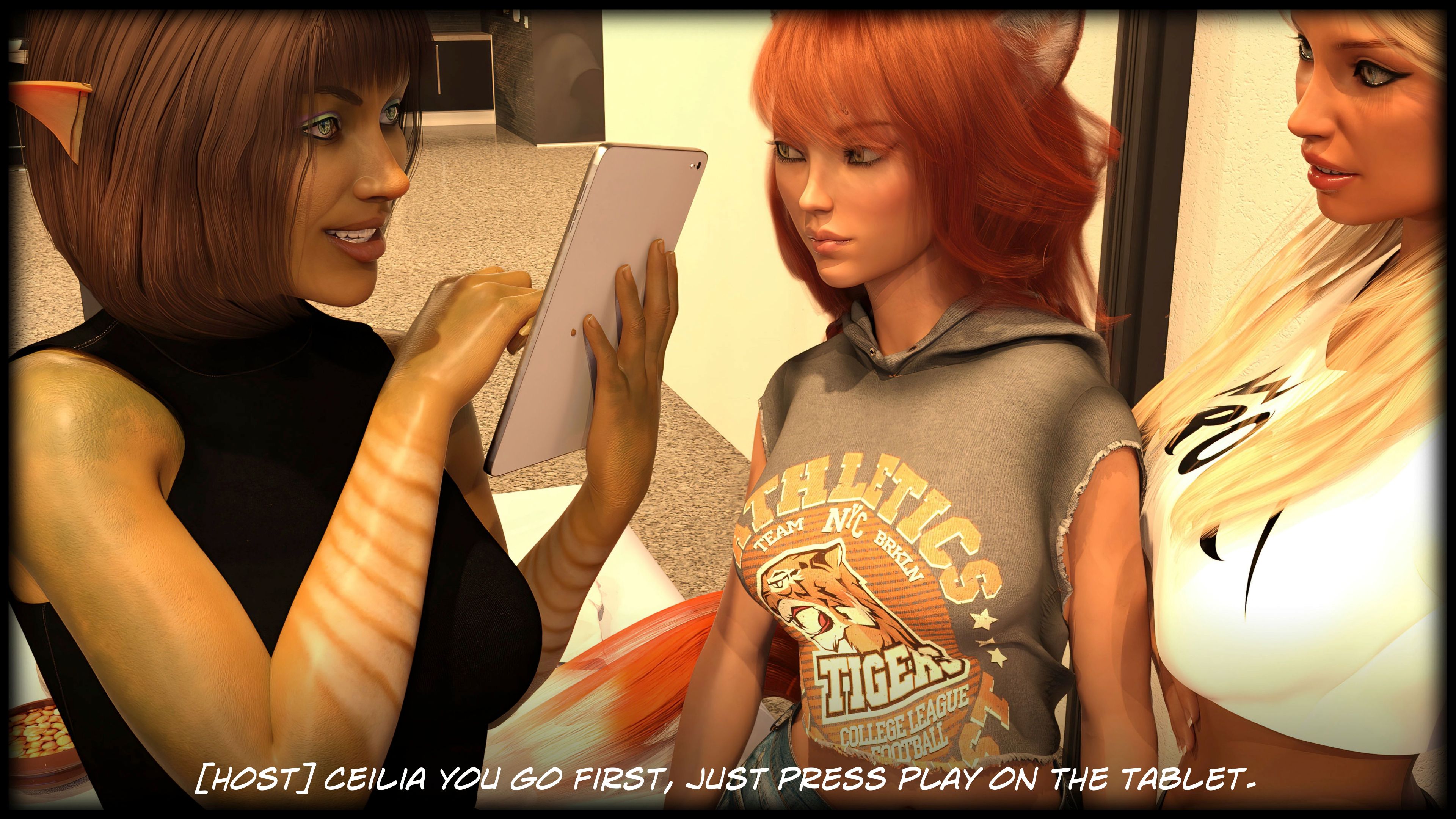 The Temptation Game [Sexy3DComics | Gonzo] 1.1 . The Temptation Game - Day 1 - Girls Villa - [Sexy3DComics] – page 134