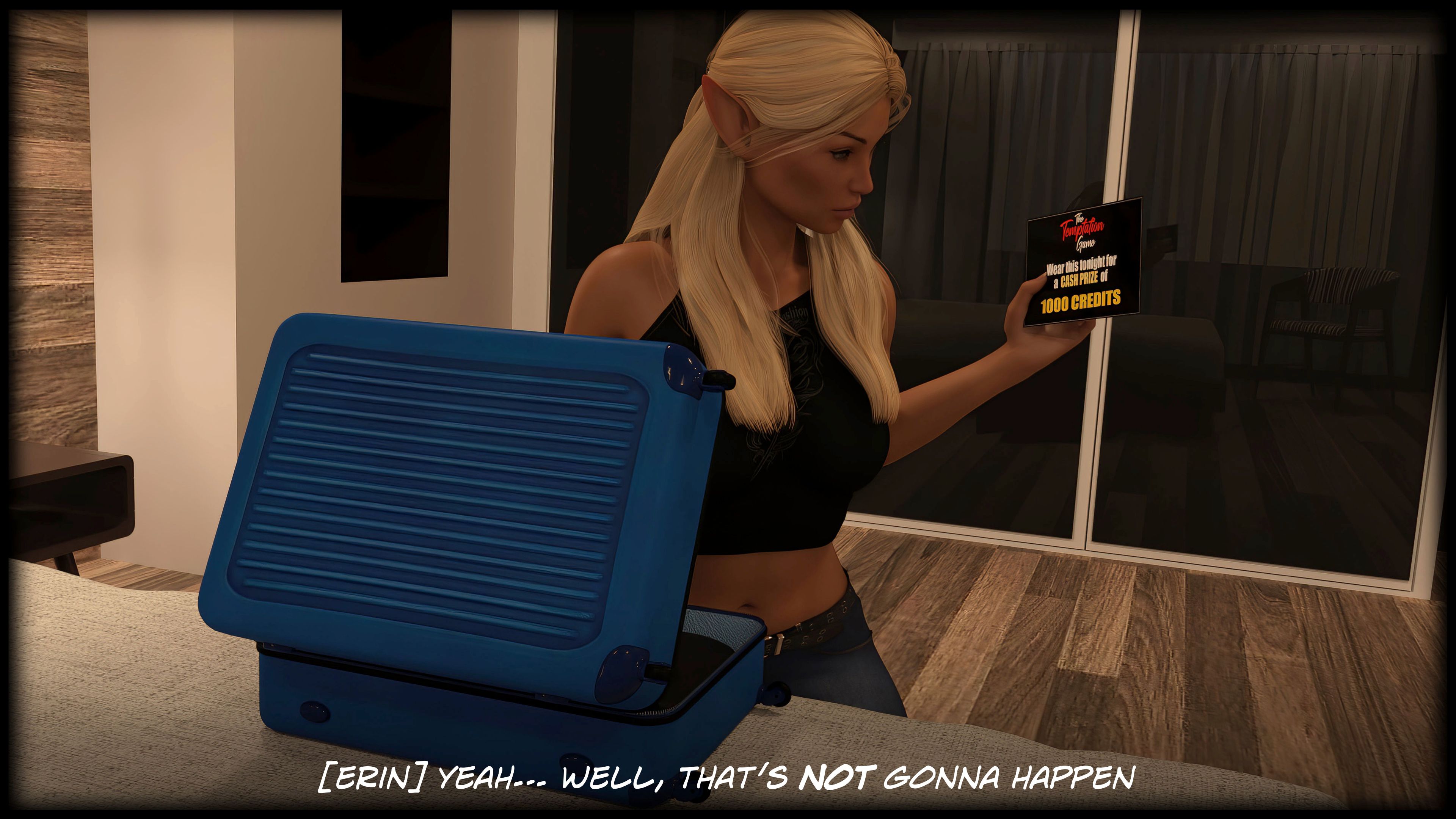 The Temptation Game [Sexy3DComics | Gonzo] 1.1 . The Temptation Game - Day 1 - Girls Villa - [Sexy3DComics] – page 17