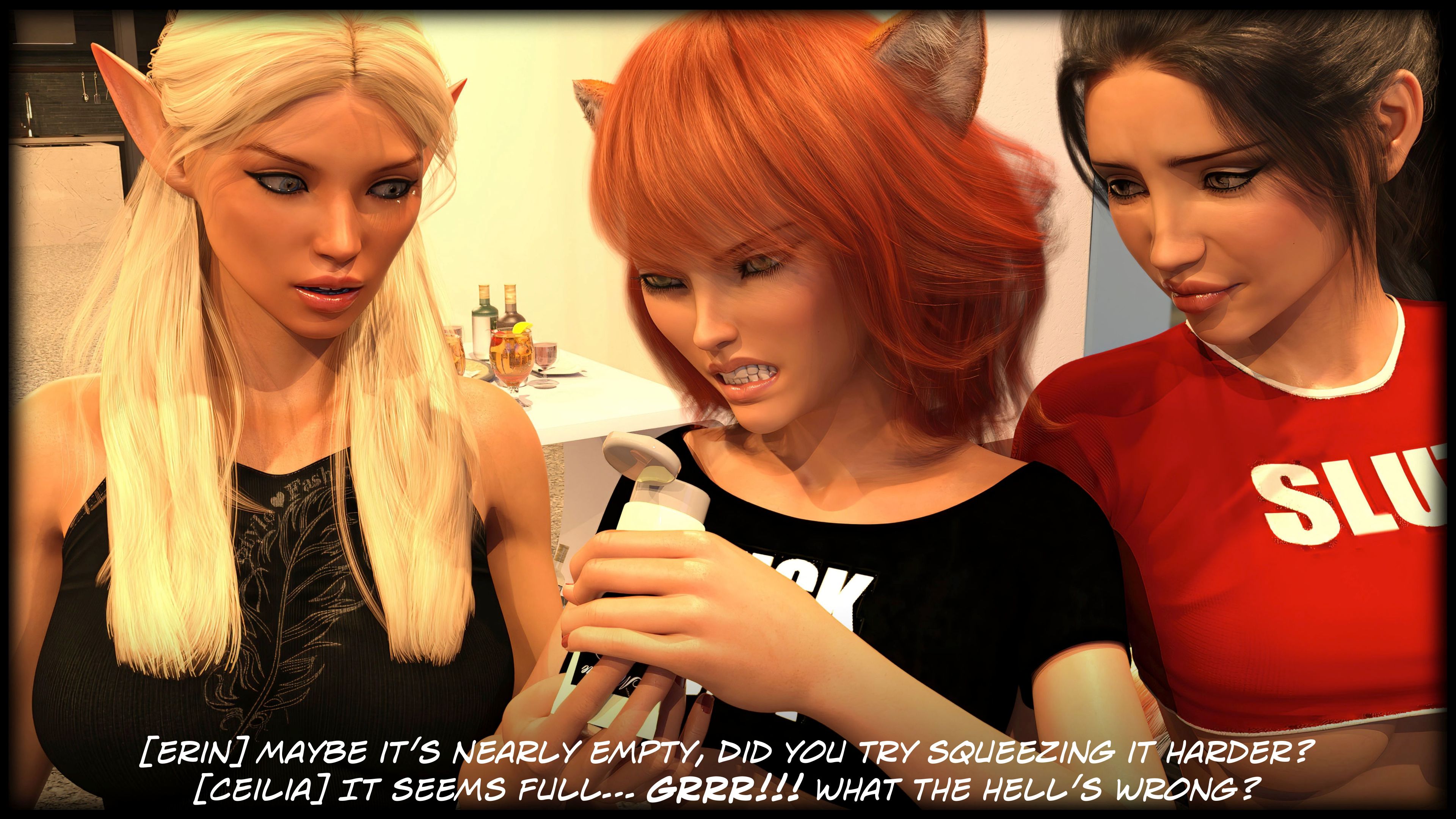 The Temptation Game [Sexy3DComics | Gonzo] 1.1 . The Temptation Game - Day 1 - Girls Villa - [Sexy3DComics] – page 22