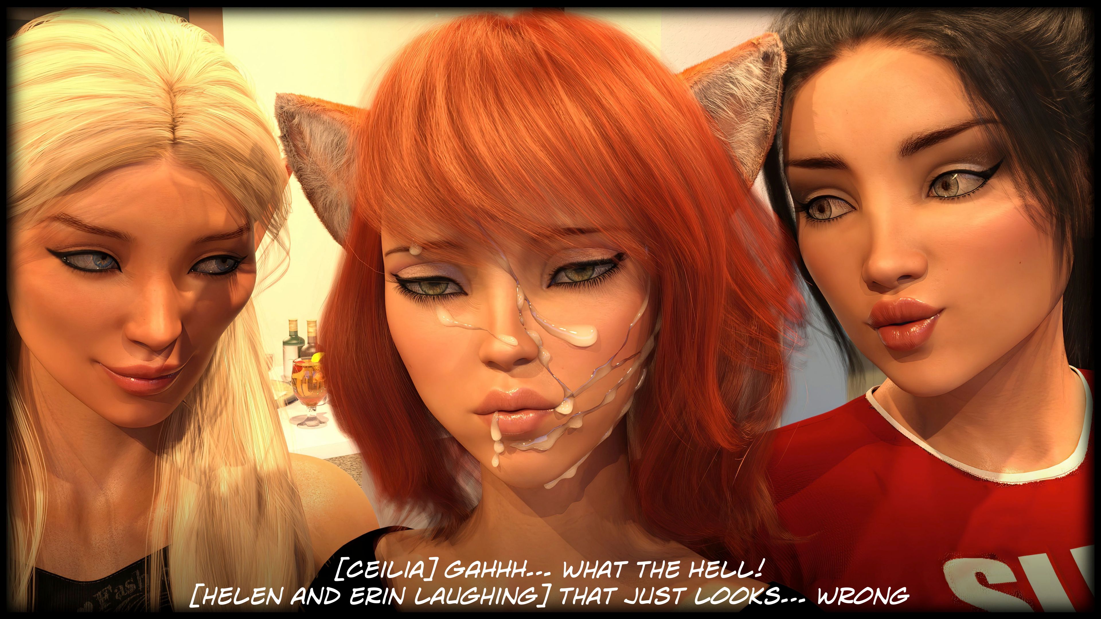 The Temptation Game [Sexy3DComics | Gonzo] 1.1 . The Temptation Game - Day 1 - Girls Villa - [Sexy3DComics] – page 24