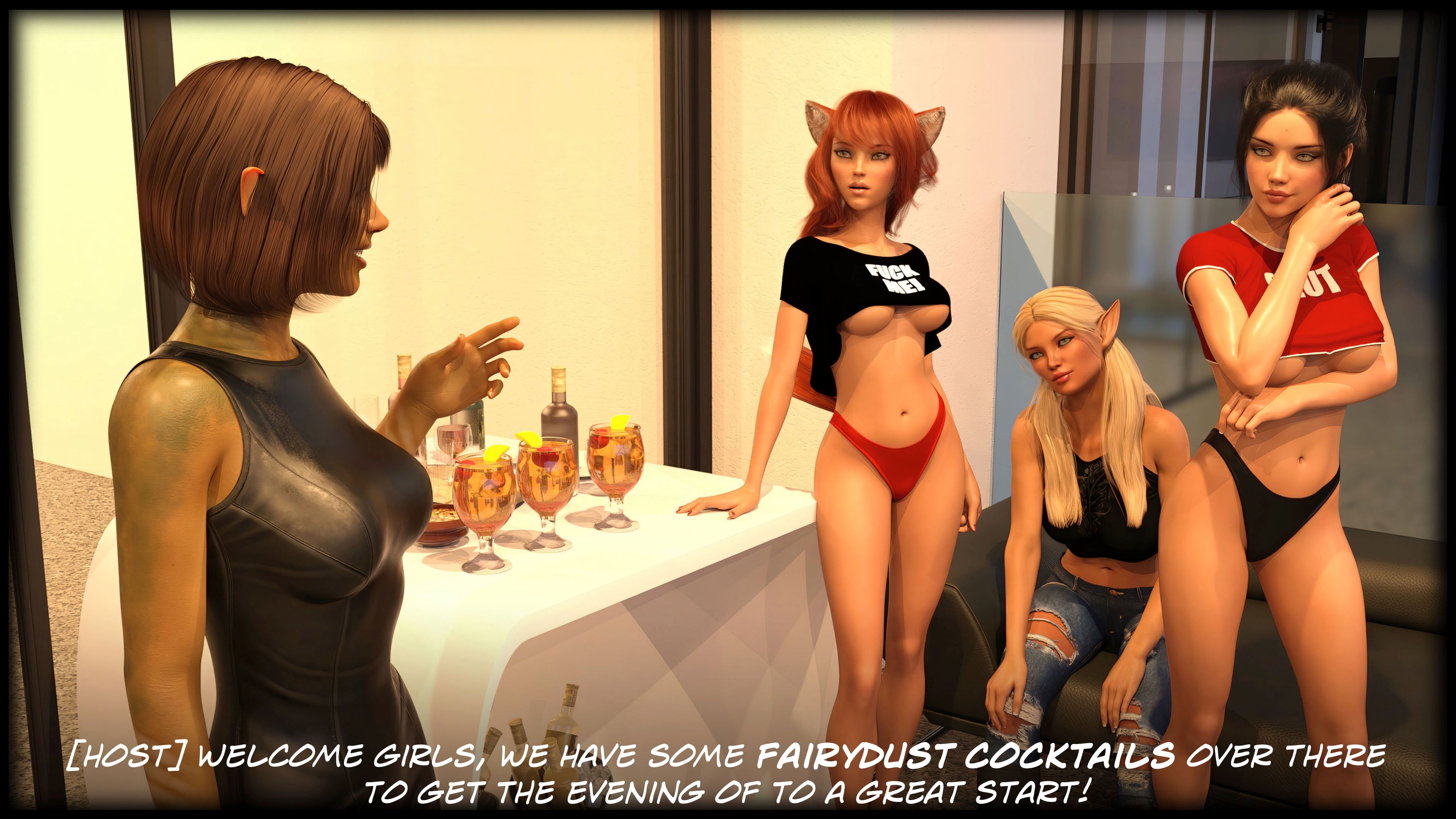 The Temptation Game [Sexy3DComics | Gonzo] 1.1 . The Temptation Game - Day 1 - Girls Villa - [Sexy3DComics] – page 26