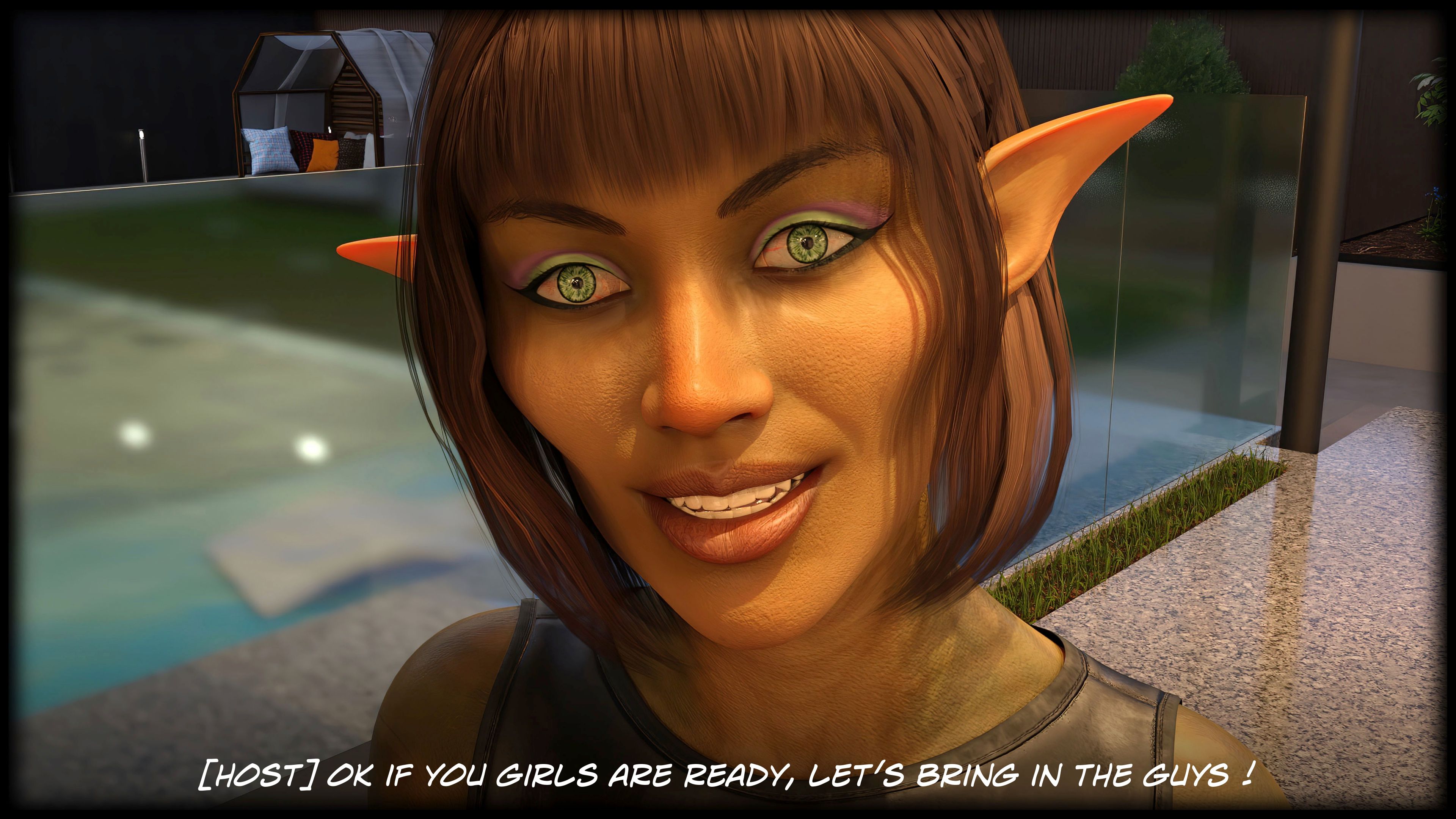 The Temptation Game [Sexy3DComics | Gonzo] 1.1 . The Temptation Game - Day 1 - Girls Villa - [Sexy3DComics] – page 31