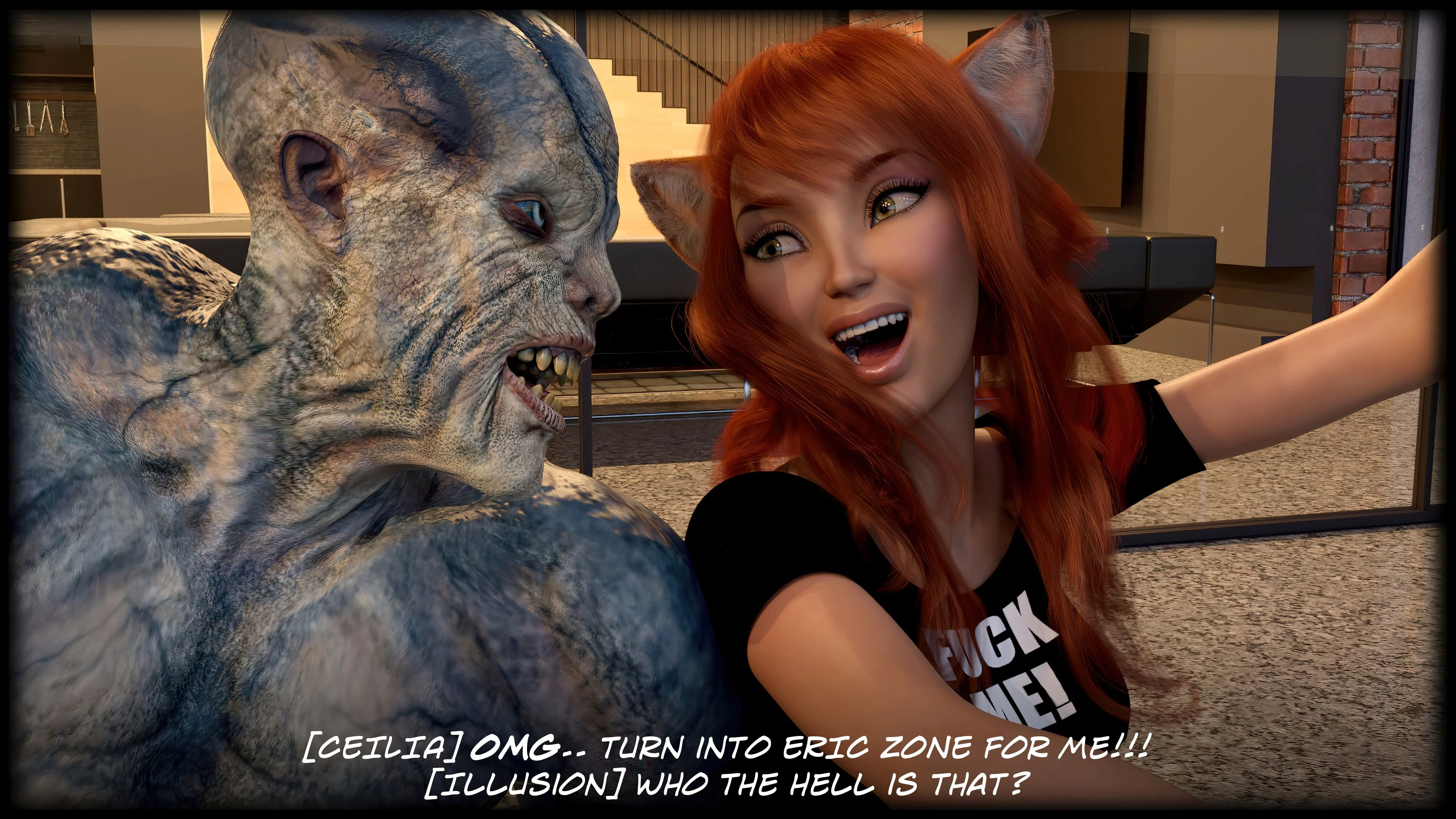 The Temptation Game [Sexy3DComics | Gonzo] 1.1 . The Temptation Game - Day 1 - Girls Villa - [Sexy3DComics] – page 39