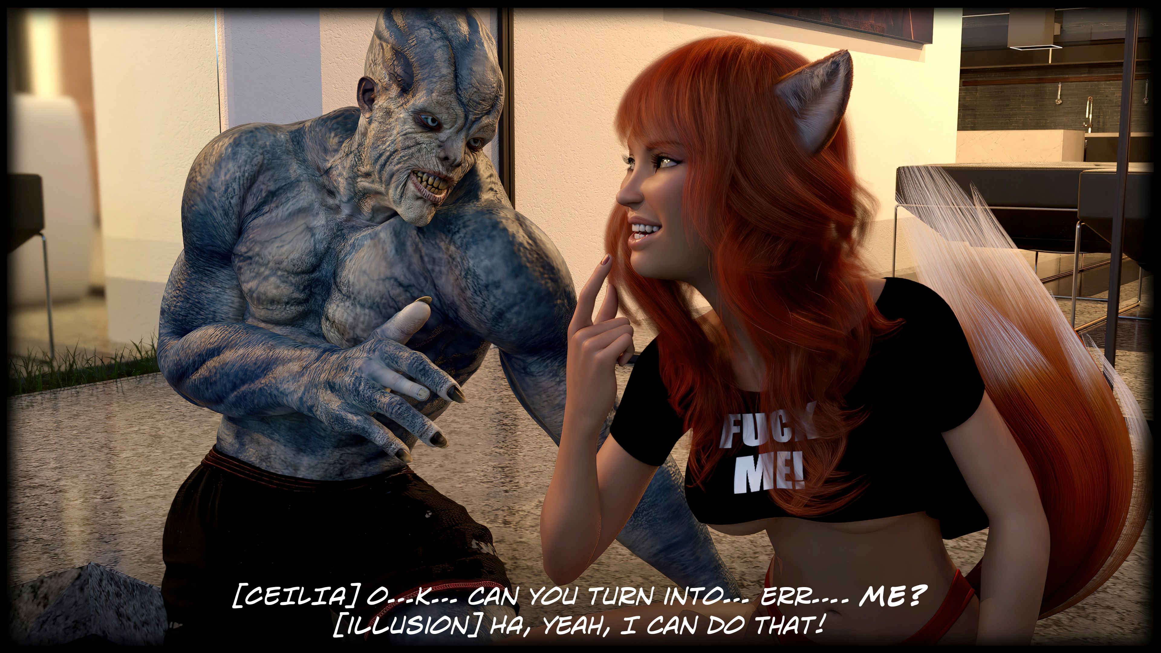 The Temptation Game [Sexy3DComics | Gonzo] 1.1 . The Temptation Game - Day 1 - Girls Villa - [Sexy3DComics] – page 41