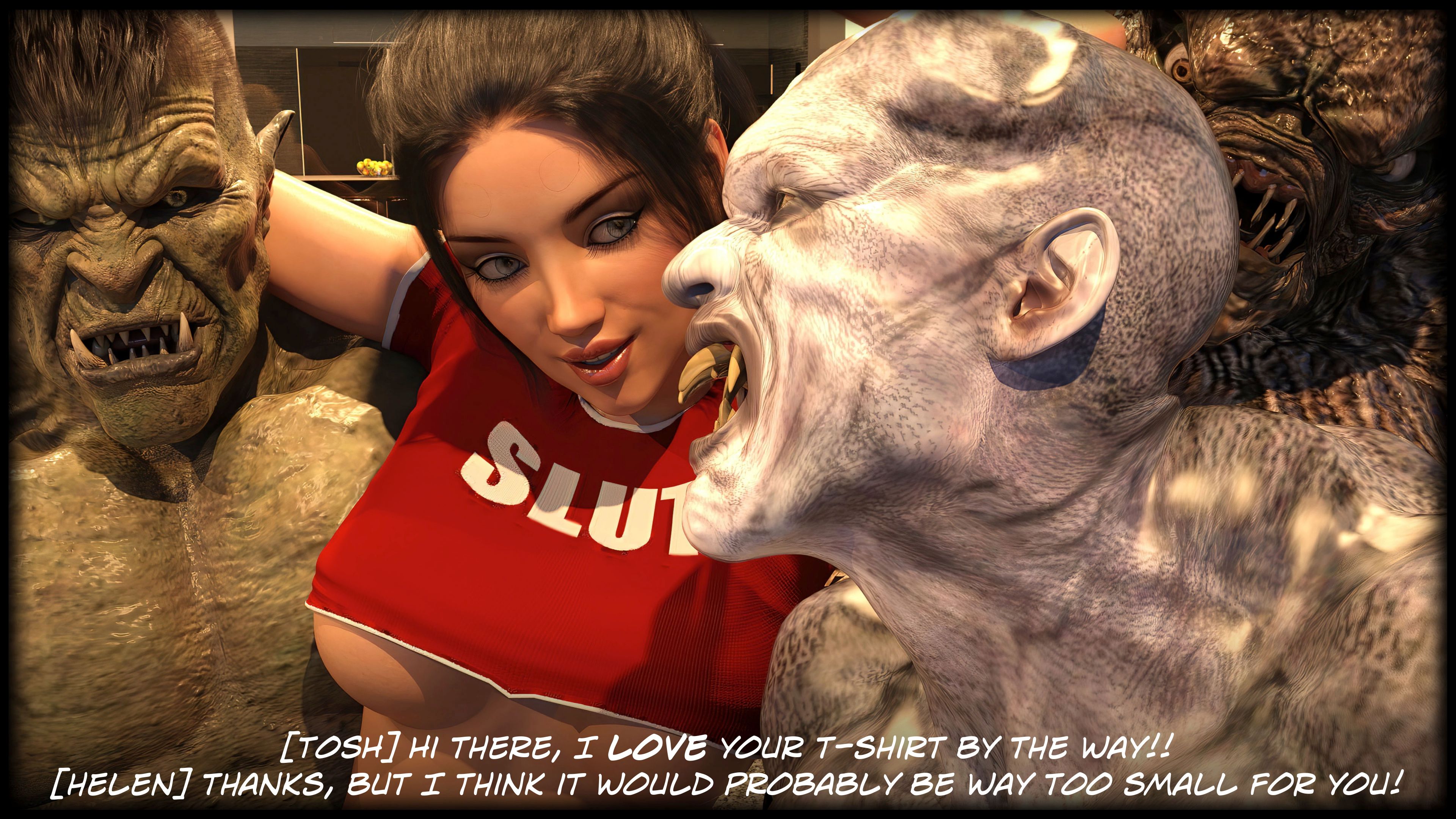 The Temptation Game [Sexy3DComics | Gonzo] 1.1 . The Temptation Game - Day 1 - Girls Villa - [Sexy3DComics] – page 45