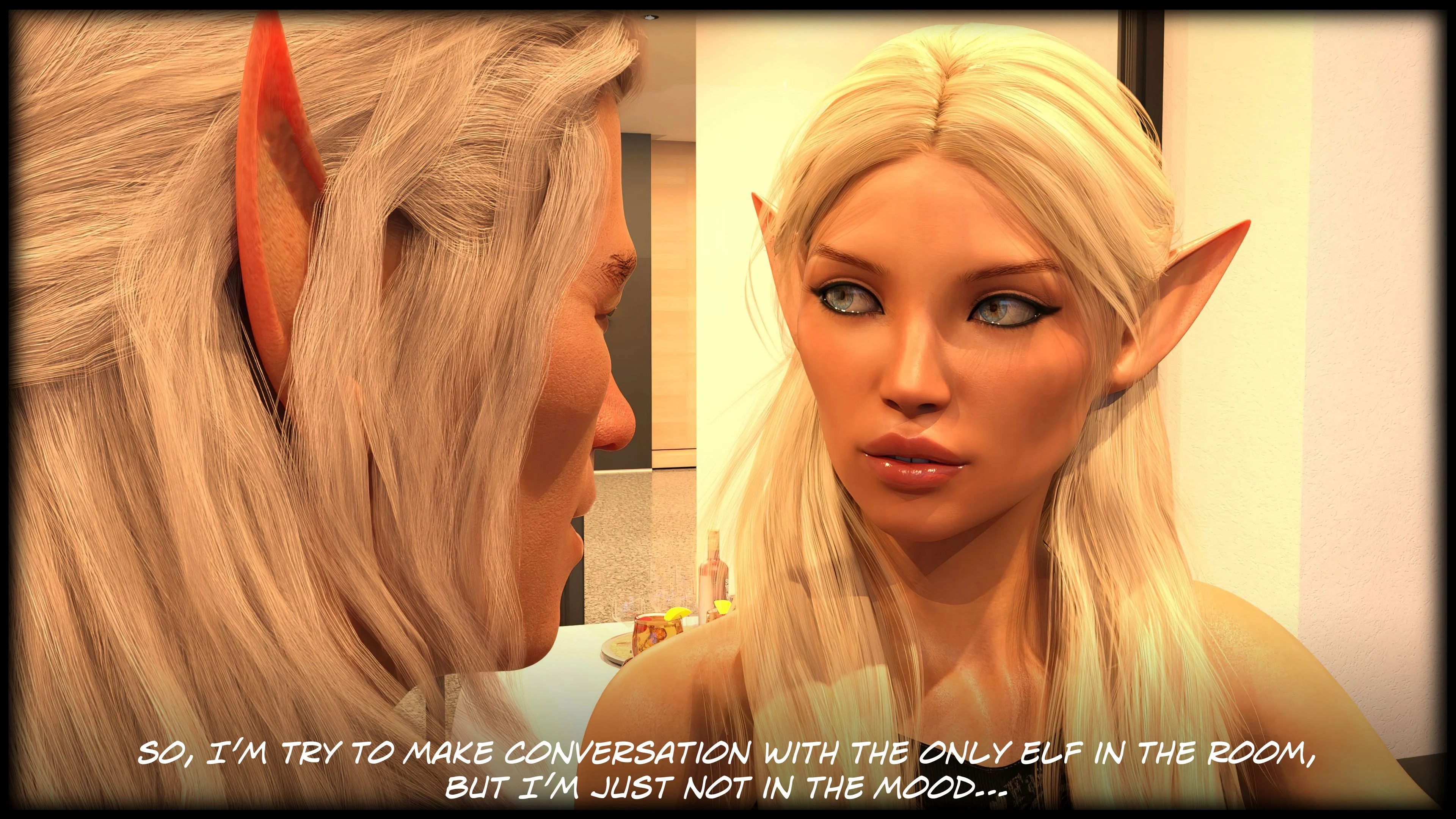 The Temptation Game [Sexy3DComics | Gonzo] 1.1 . The Temptation Game - Day 1 - Girls Villa - [Sexy3DComics] – page 50
